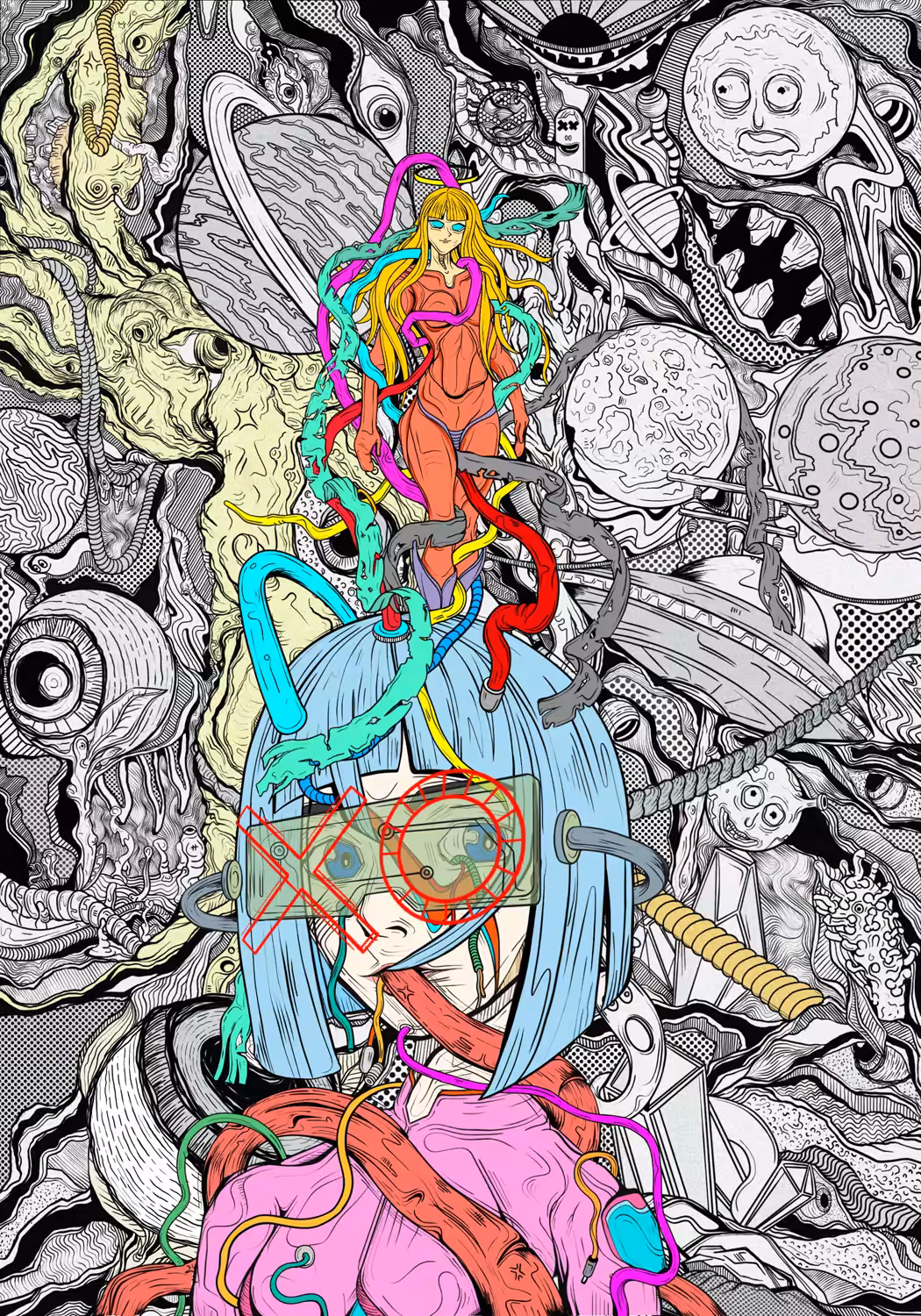 full blown schizophrenia X