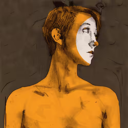 A Pitted Clown (Orange)