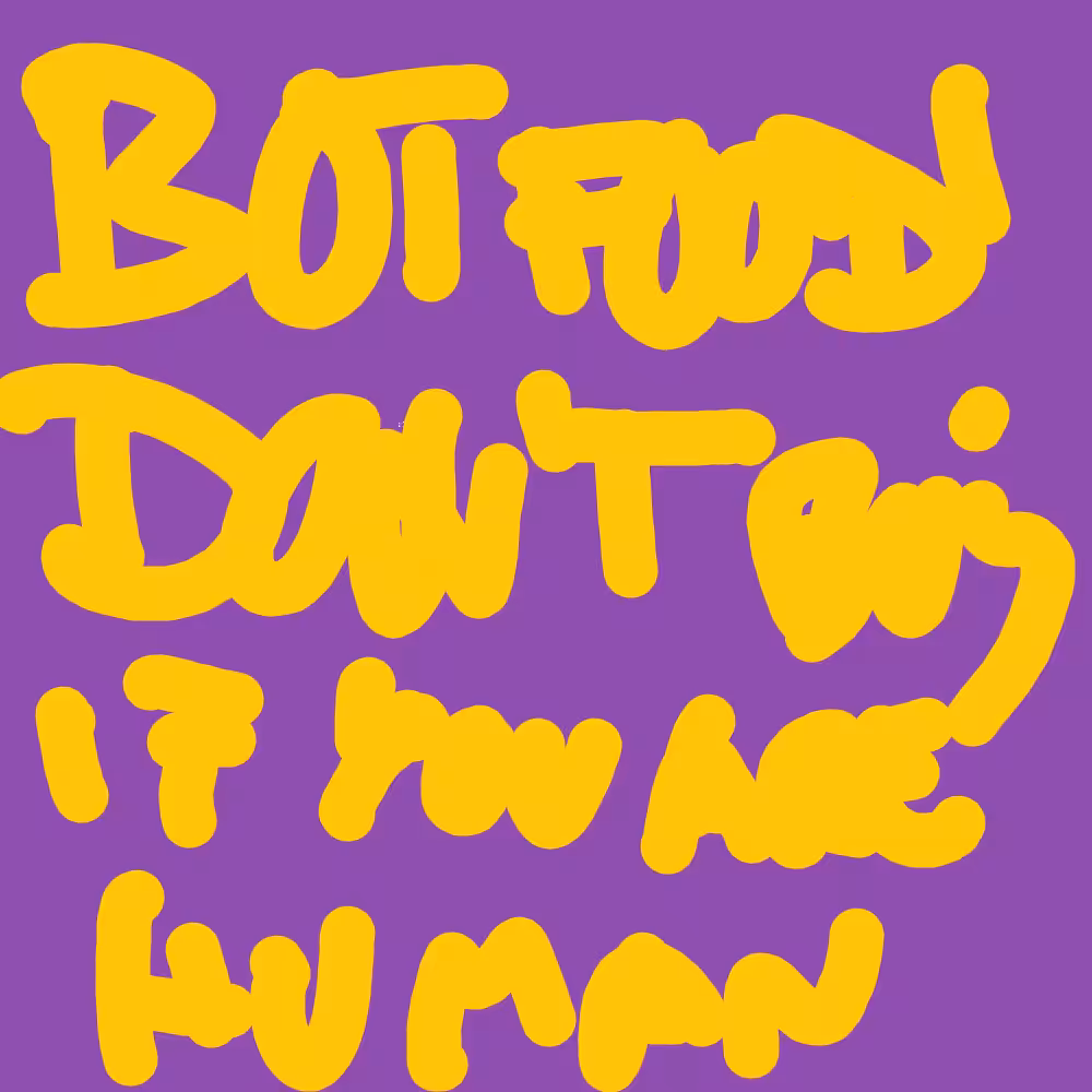 BOT FOOD - DON'T BUY
