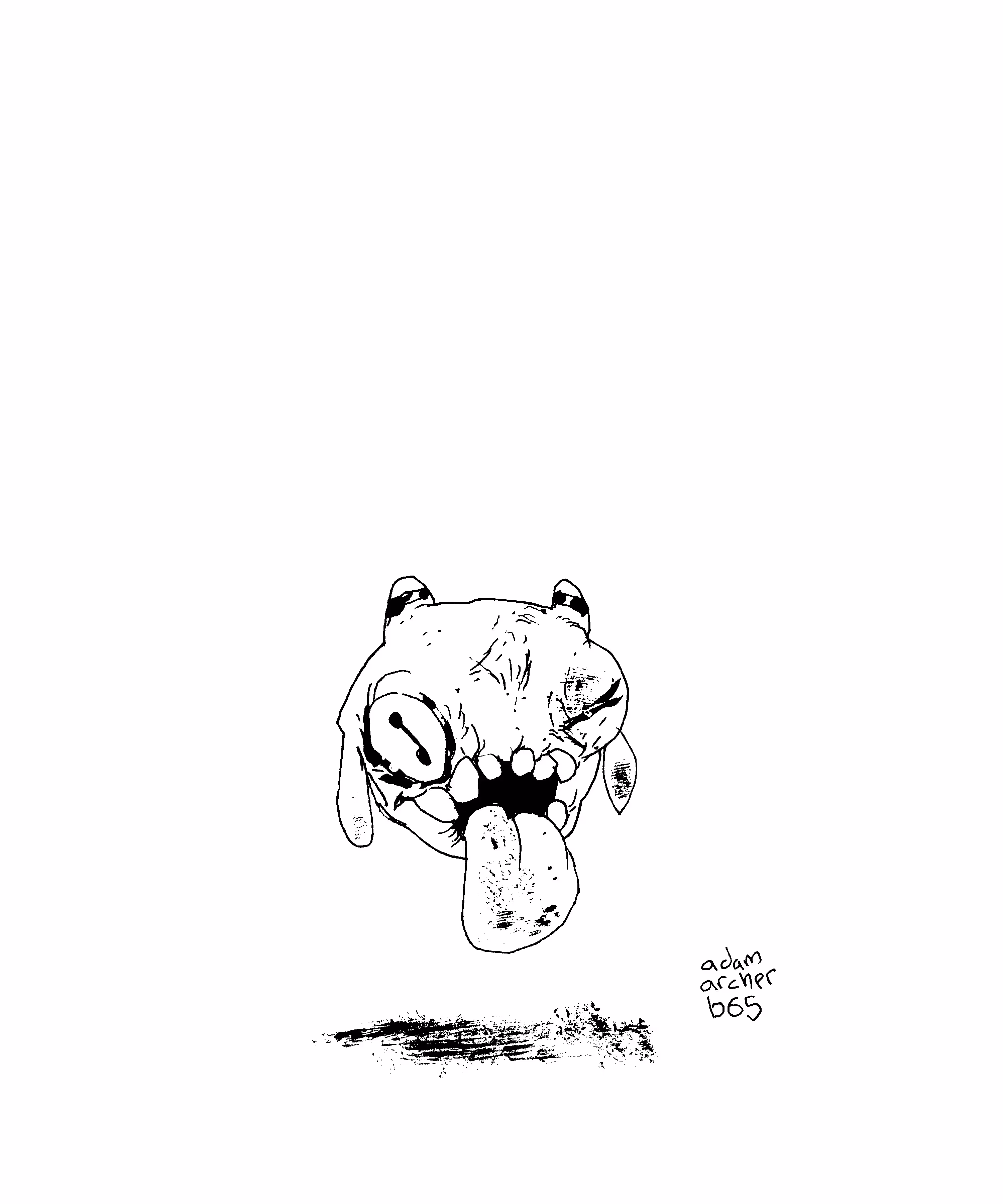 adam archer's doodles: black series 065