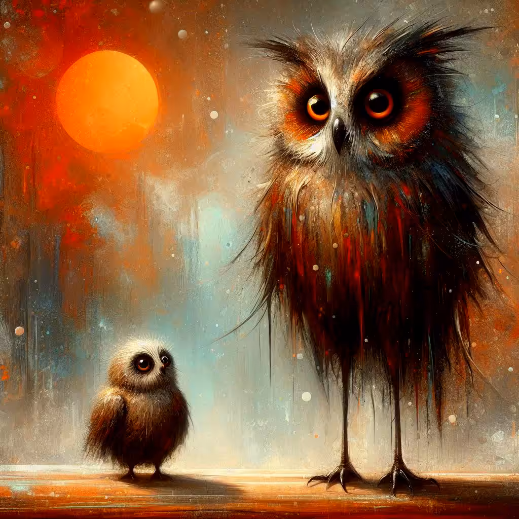 Whimsy in the Wilderness A Tale of Two Owls