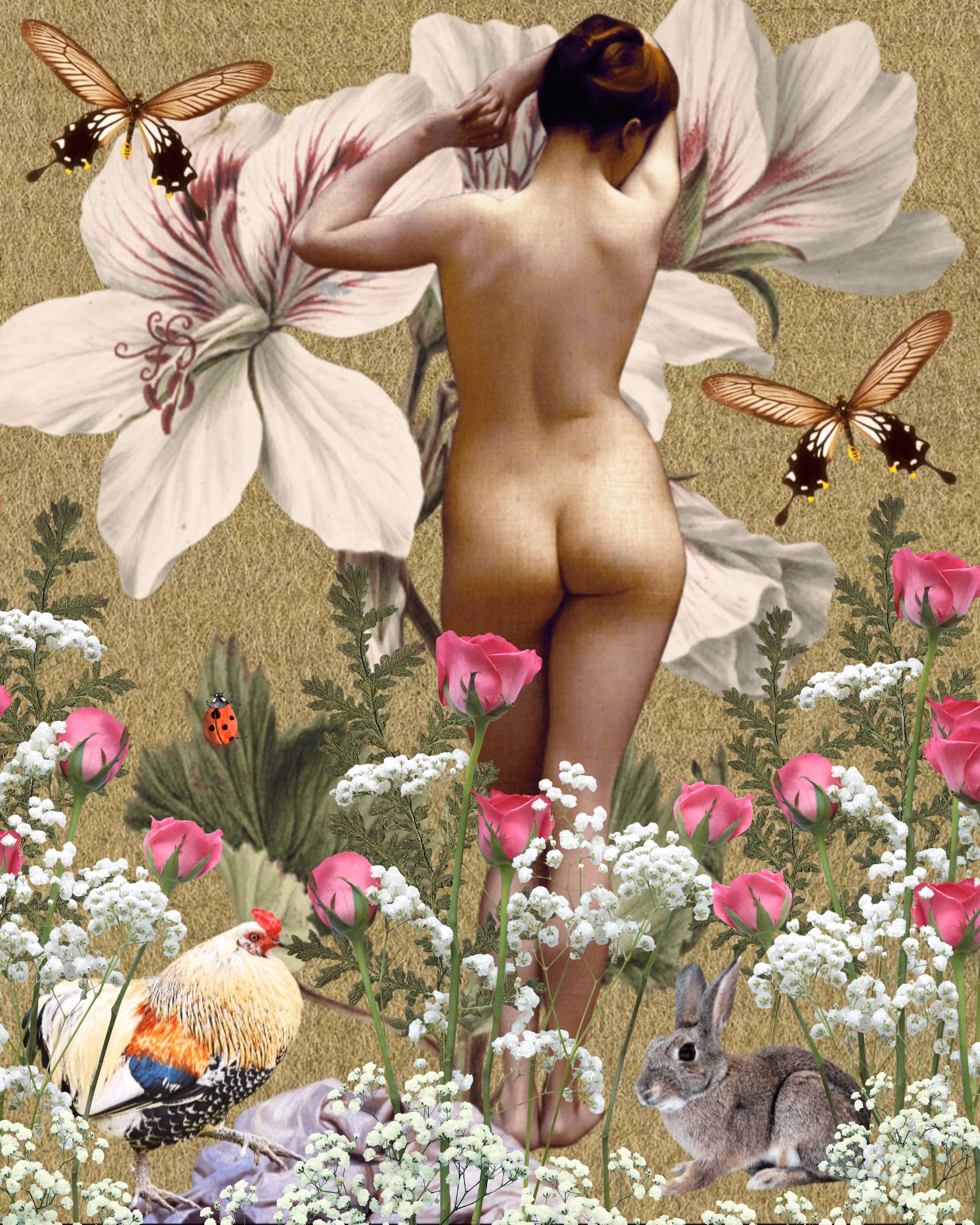 Bashful Nudist