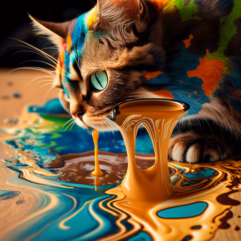 Melting Cat