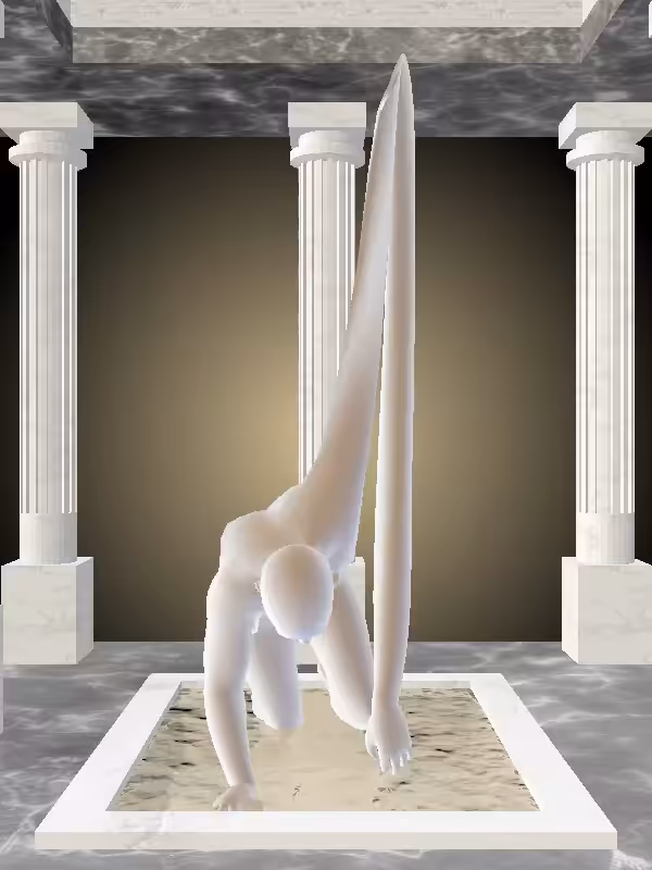 HeavenComputer: The Crawling Luminescent Beige Man #2985