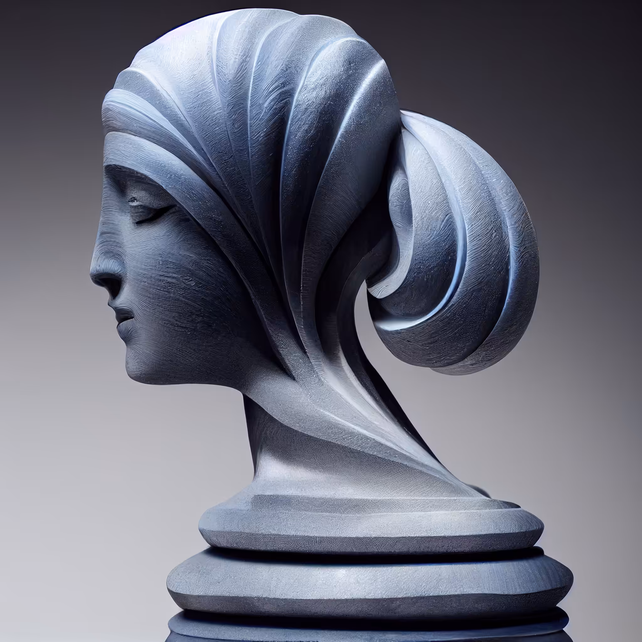 Land of the AI: Untitled Sculpture of a Woman