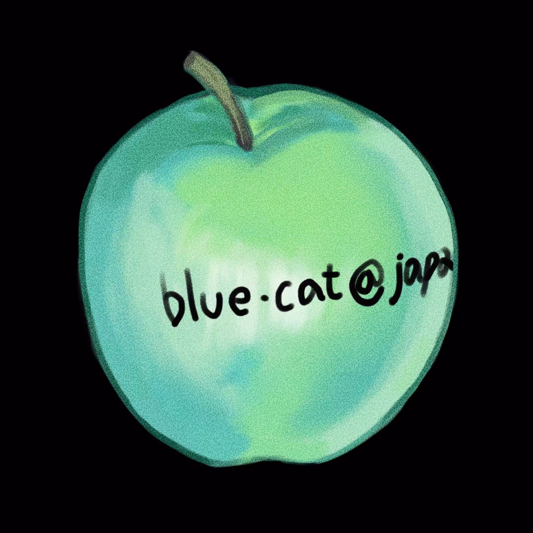Blue cat's apple 
