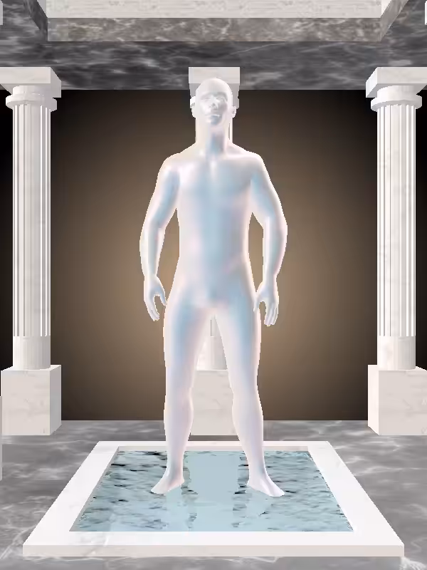 HeavenComputer: The Indifferent Pastel Pearl Man #1484