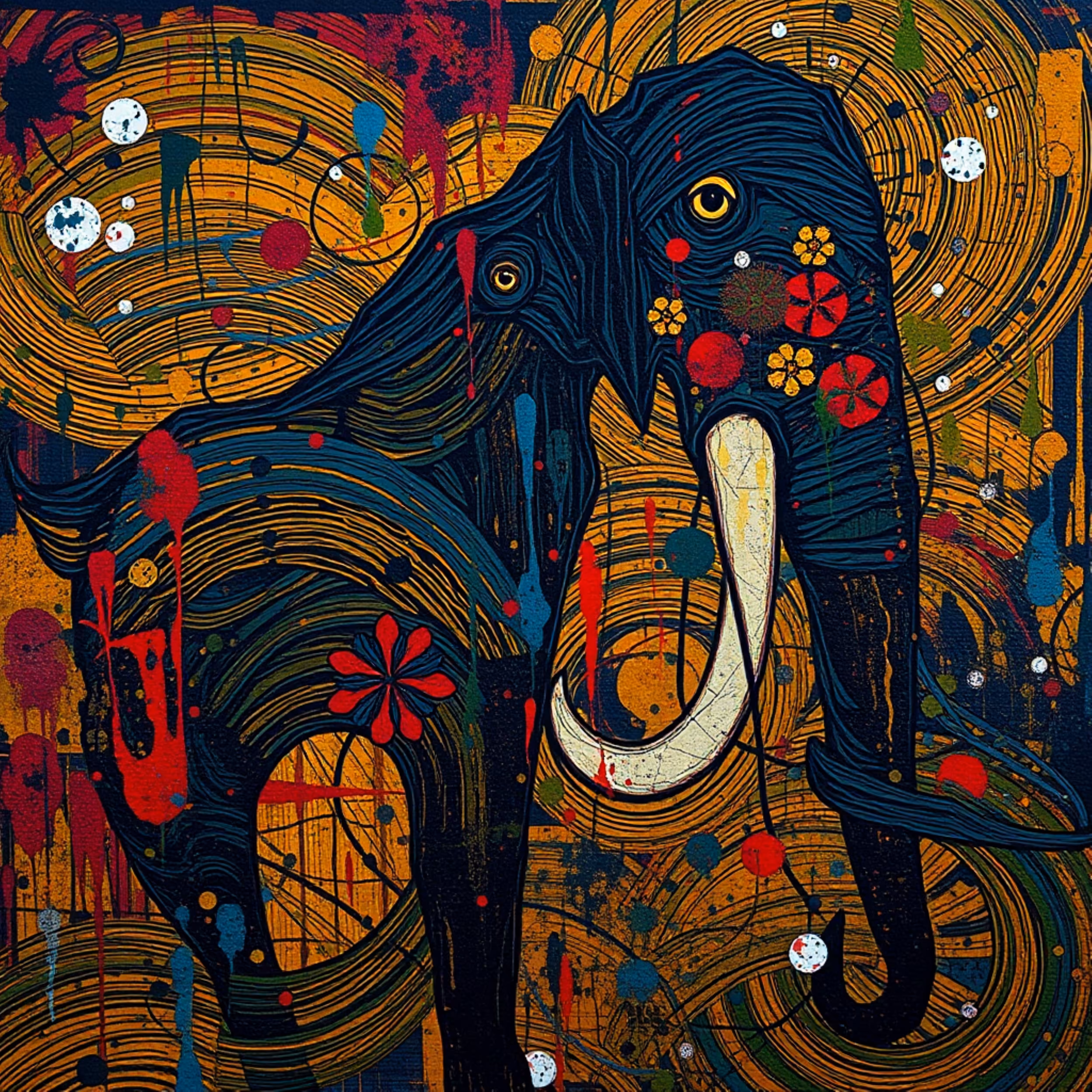 Woolly Mammoth Elegy in Color