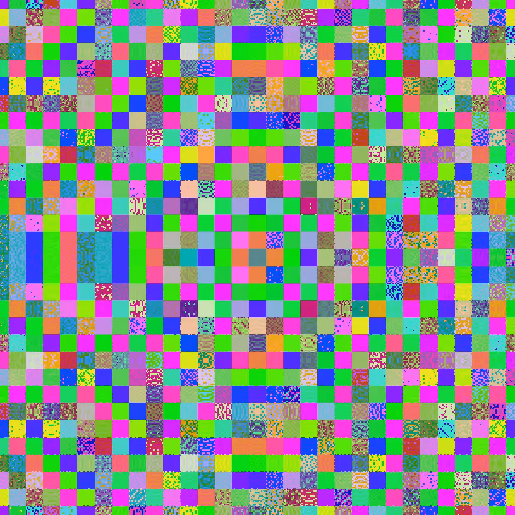 glitched quilt sq #5