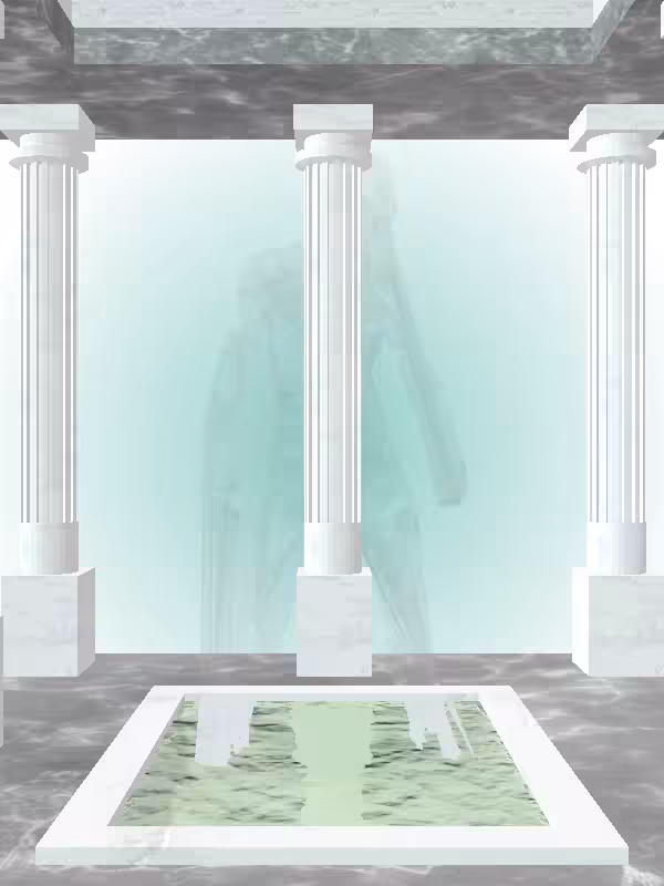 HeavenComputer: The Fading Shooter Dusky Pale Pink Man #6080