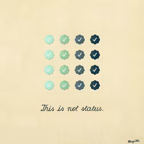 Magritte Checks #34