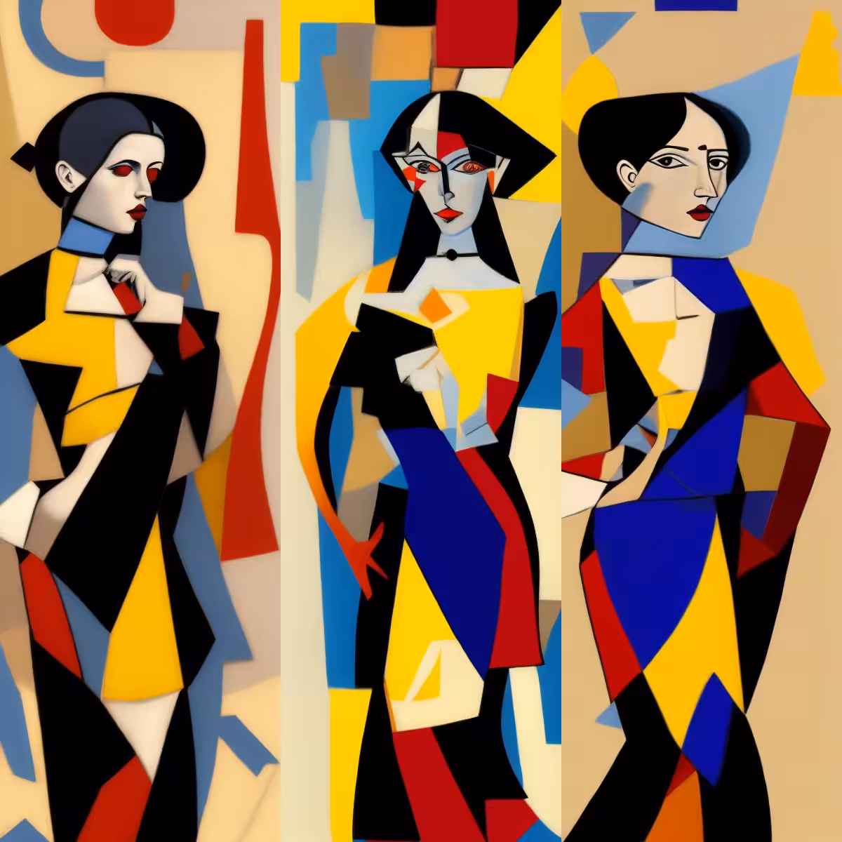 Cubism Girls #2