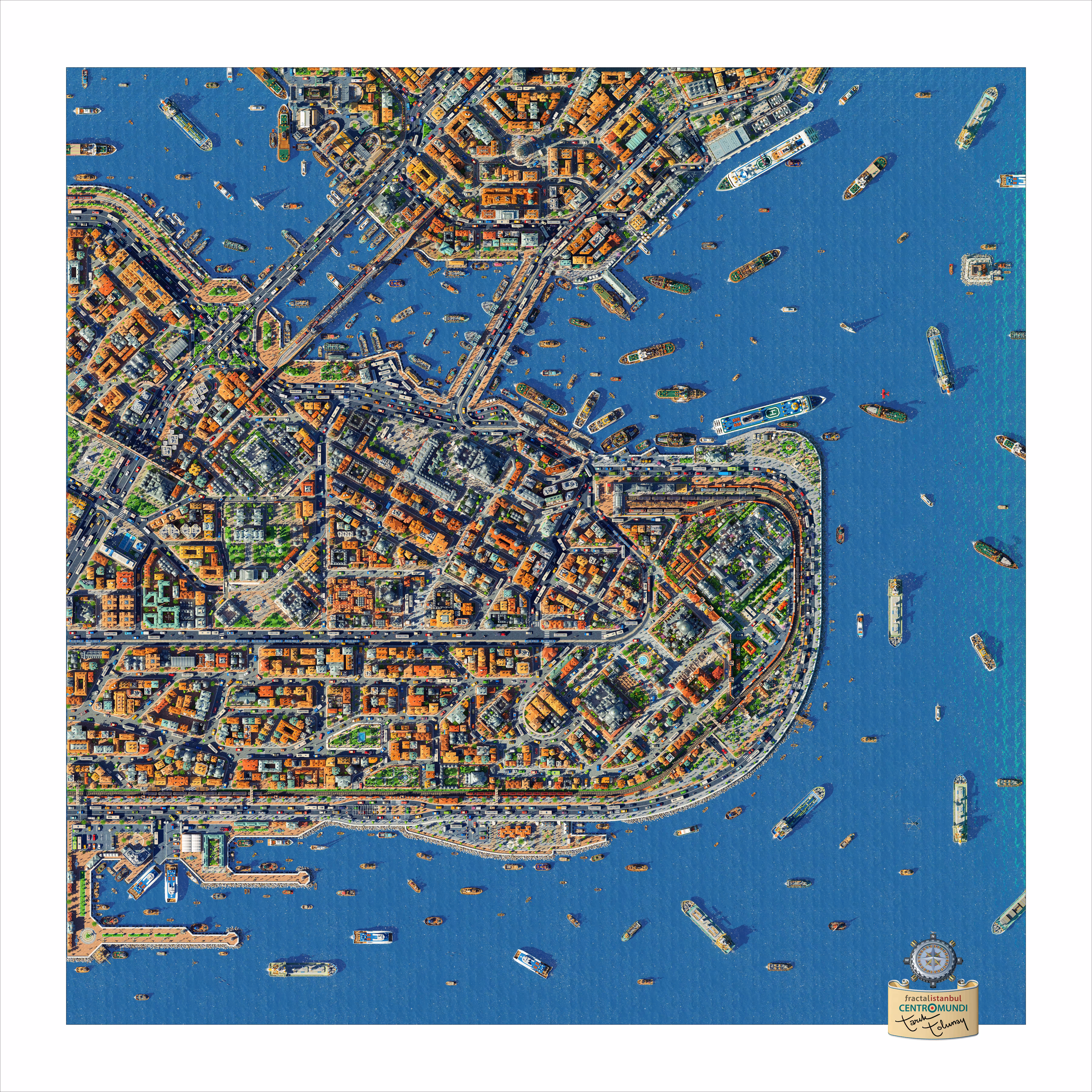 FRACTAL İSTANBUL - CENTRO MUNDI- NORTH #048