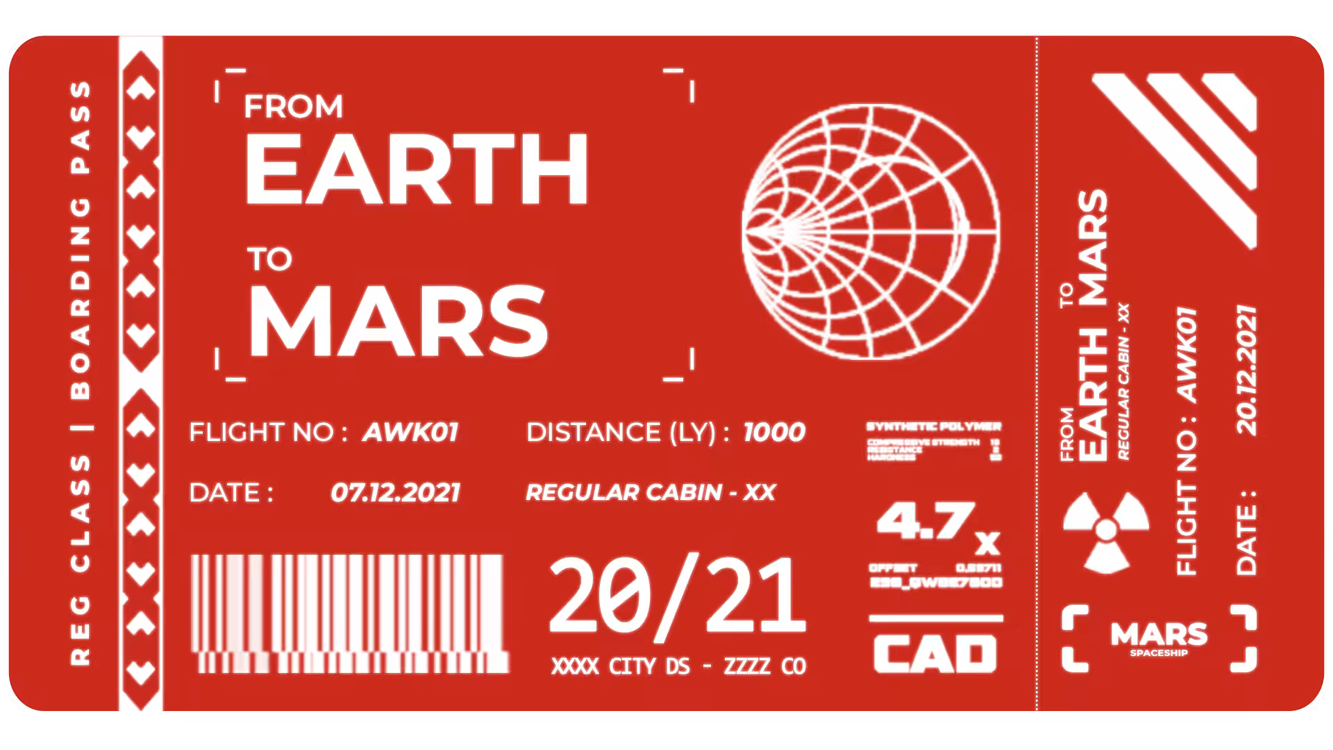 EARTH TO MARS