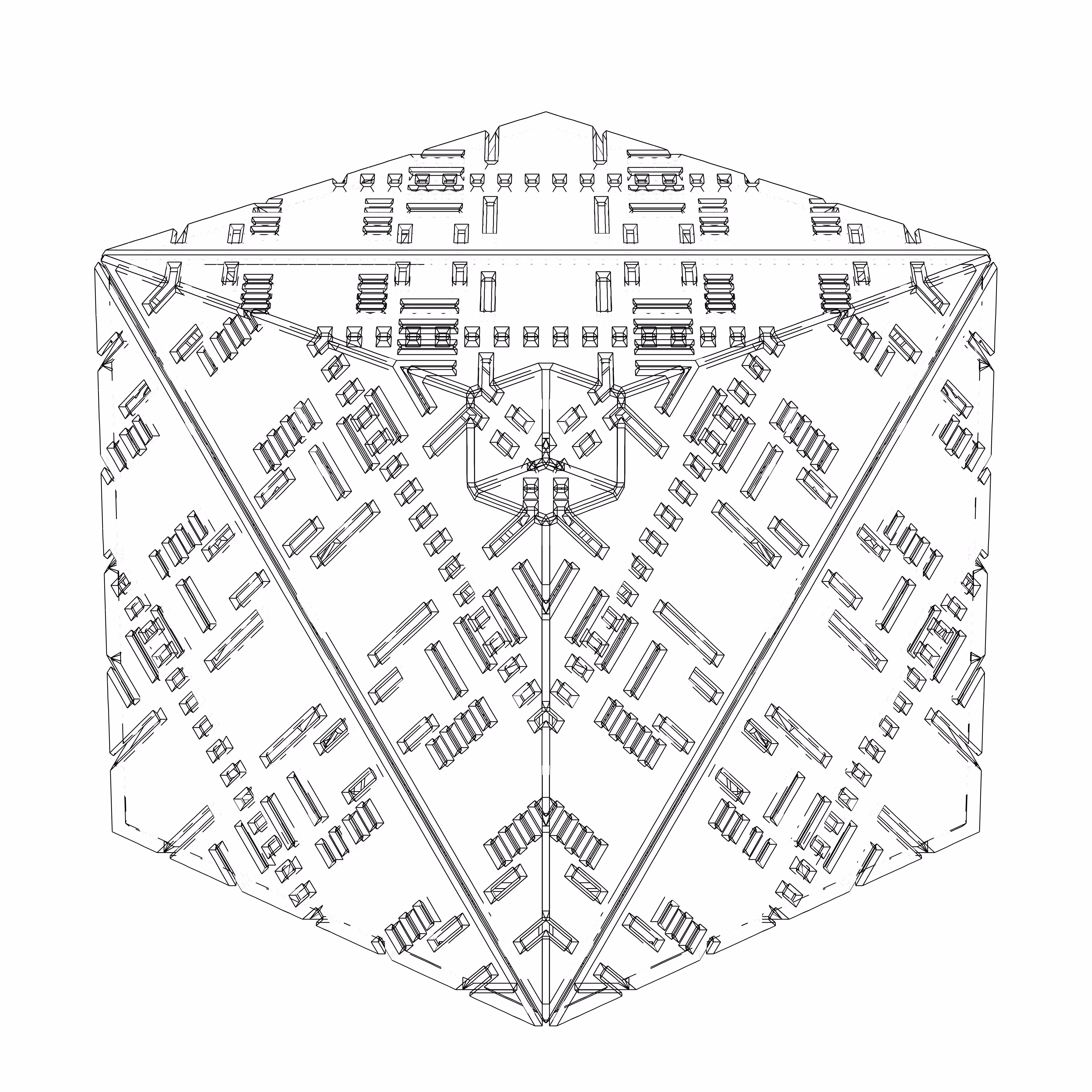 LL21 Alien Art Cube #737