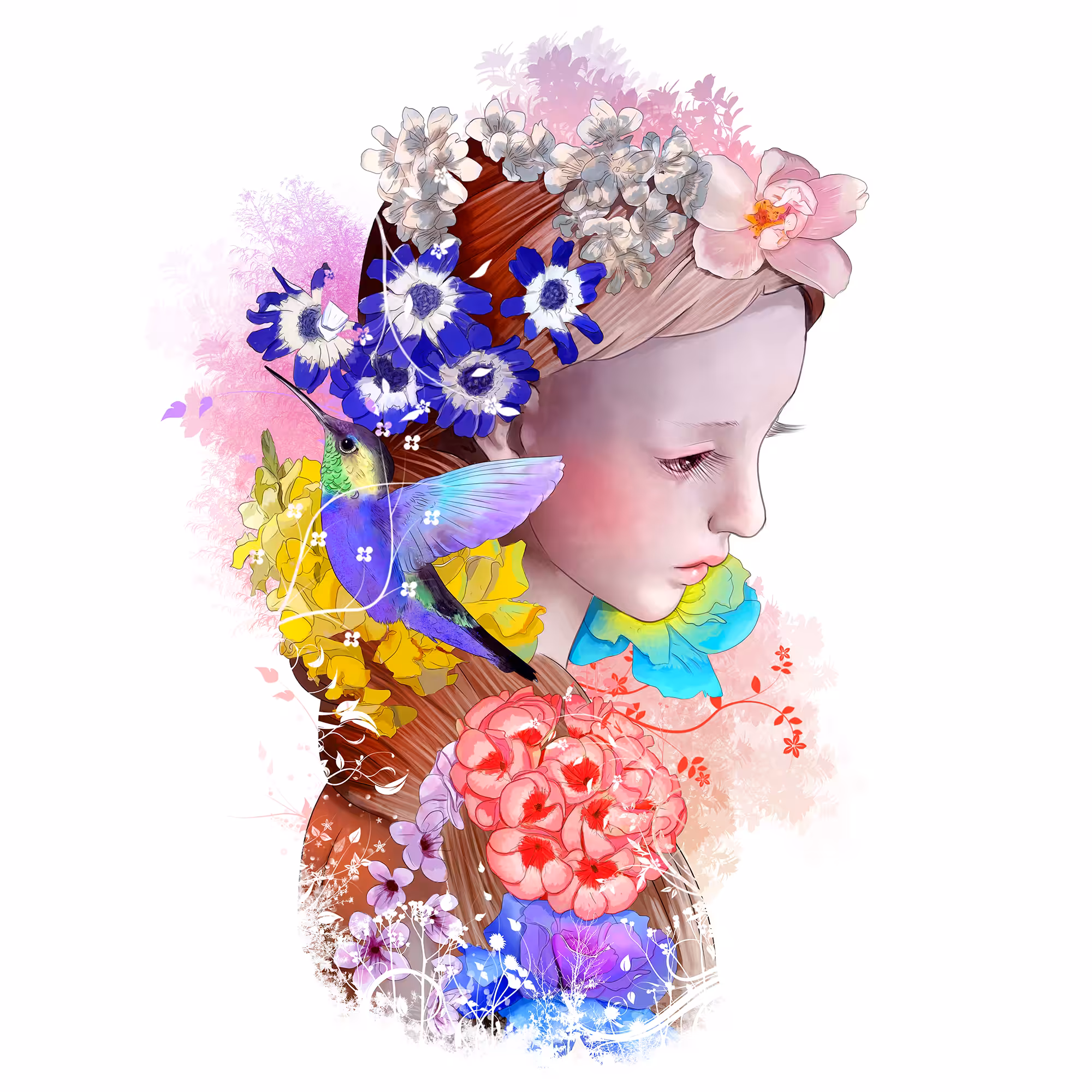 Flowers and Her