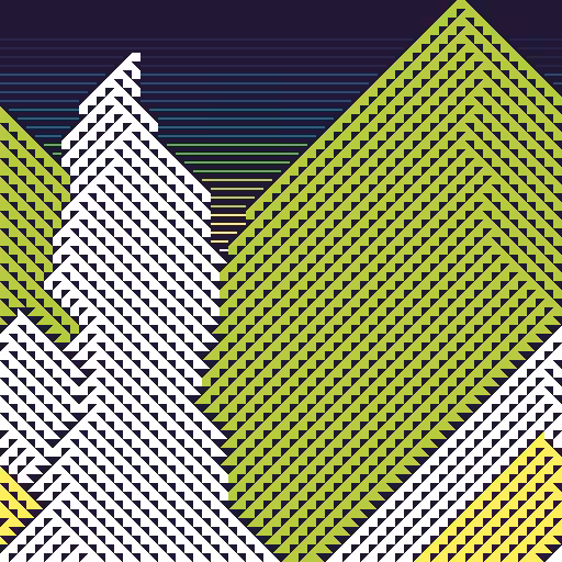 Cellular Mountains #14