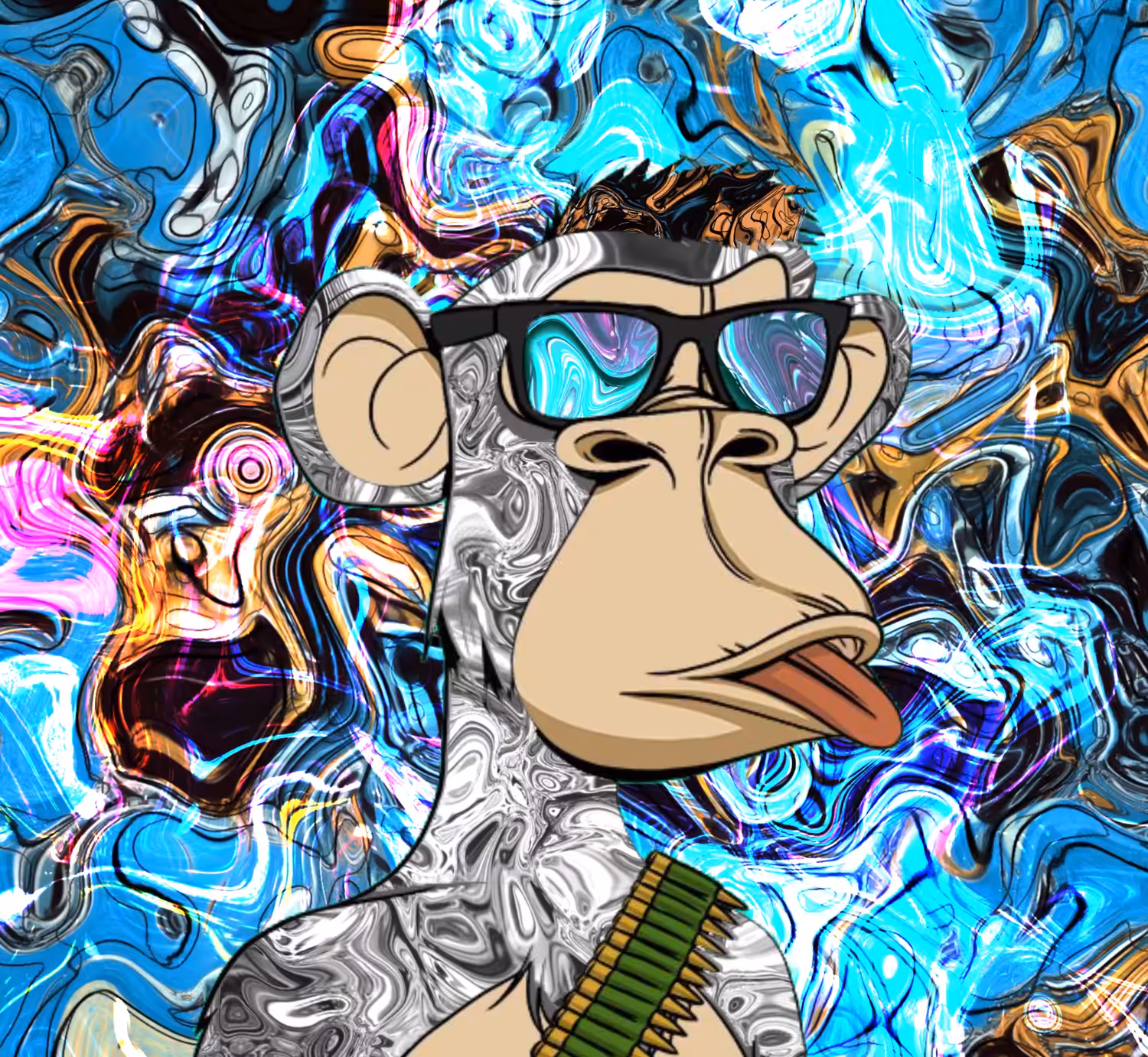 Loopyfied Bored Ape #2415