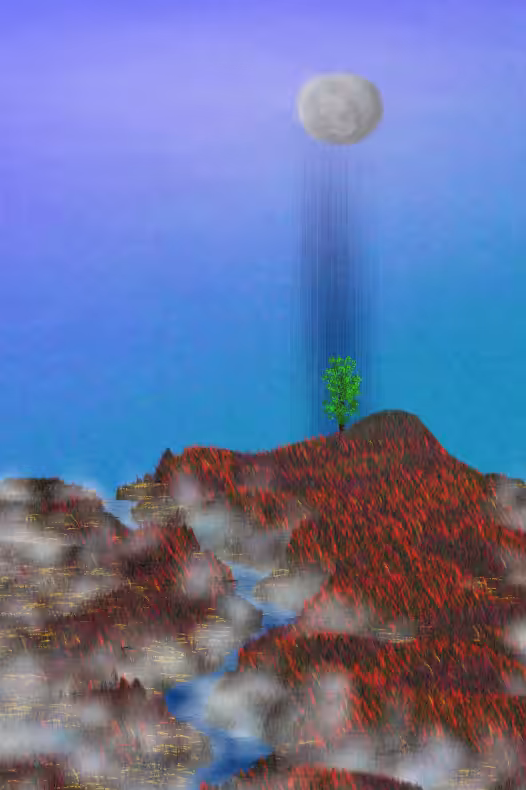 Tree and Cloud #17