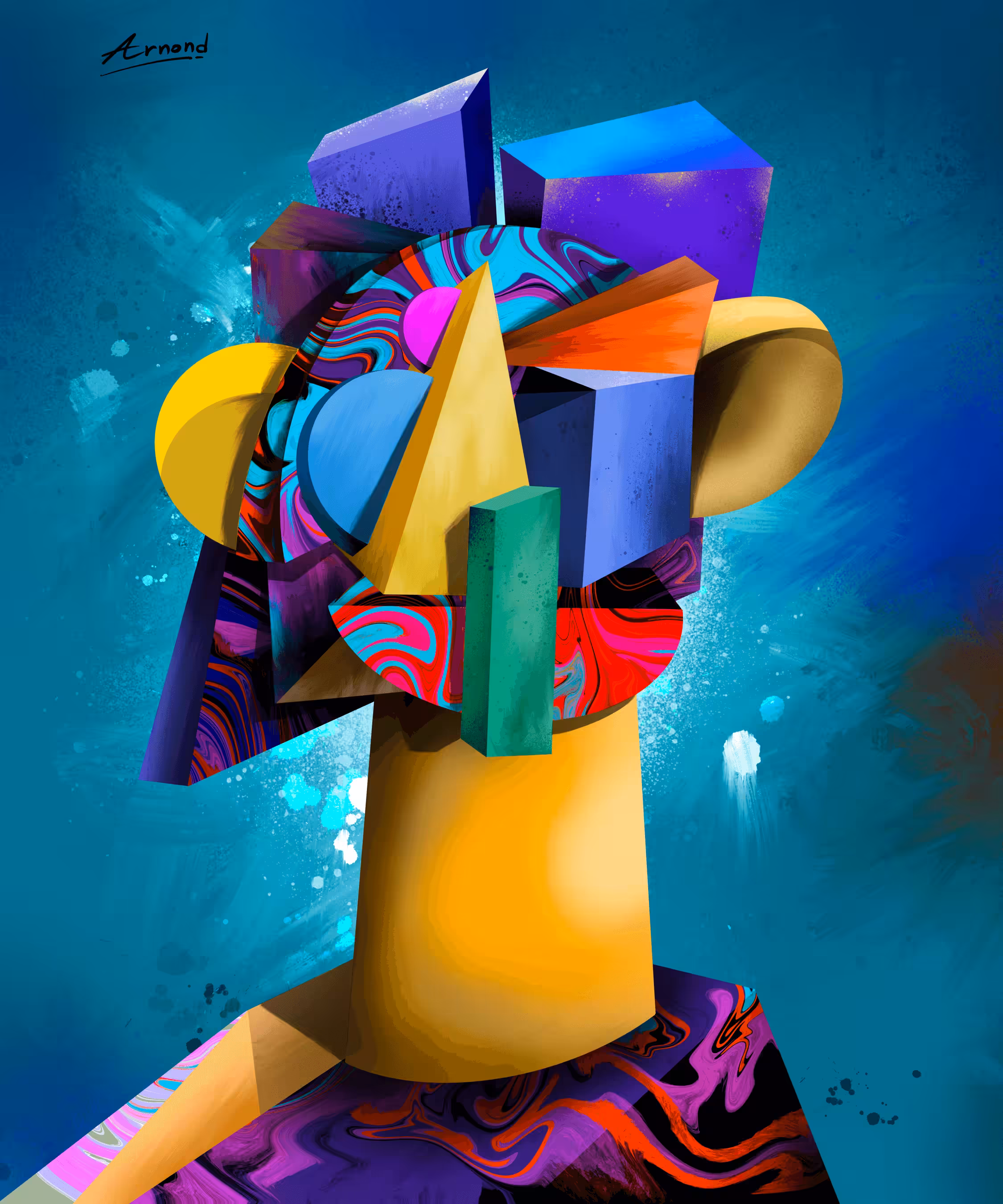 distorted