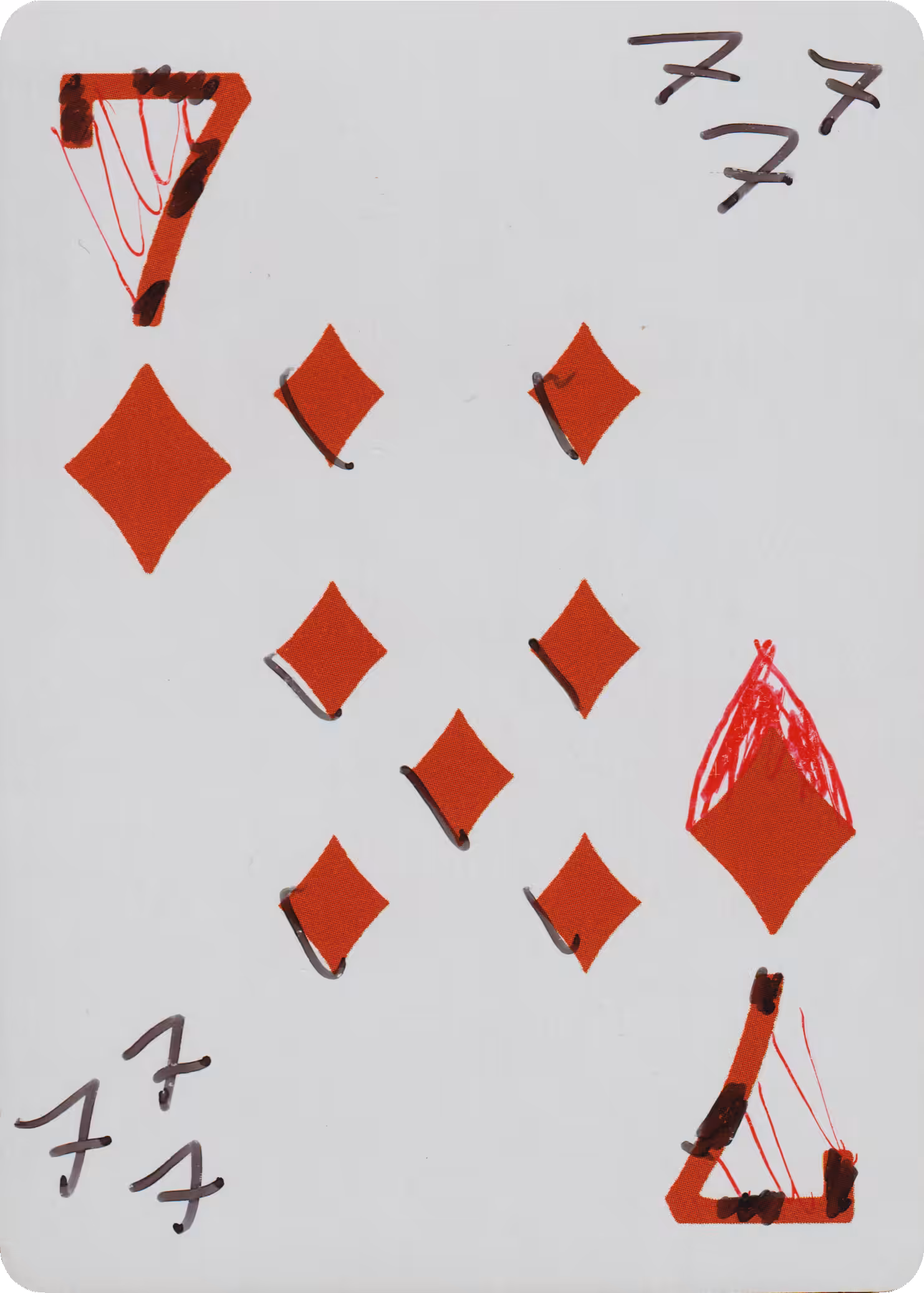 7 of Diamonds - Deck of Demise