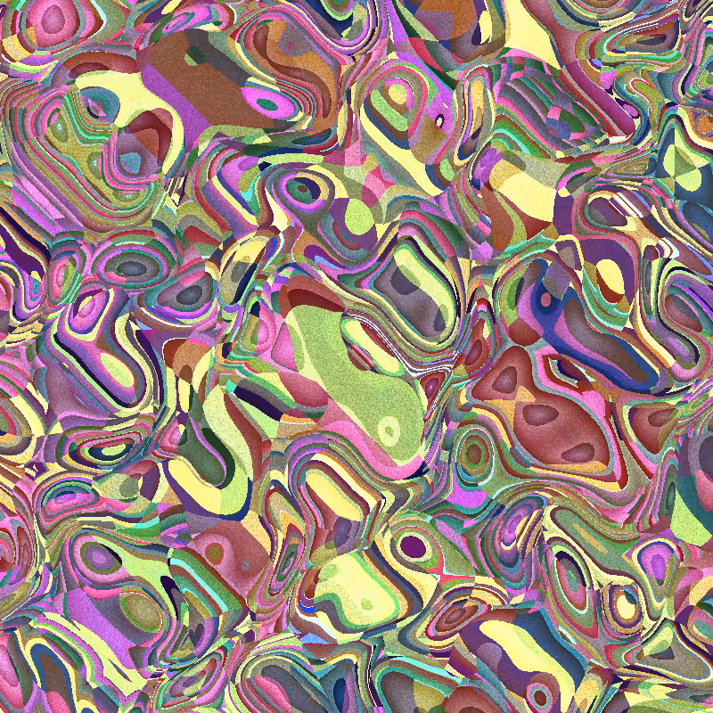 Voronoise Painting #15