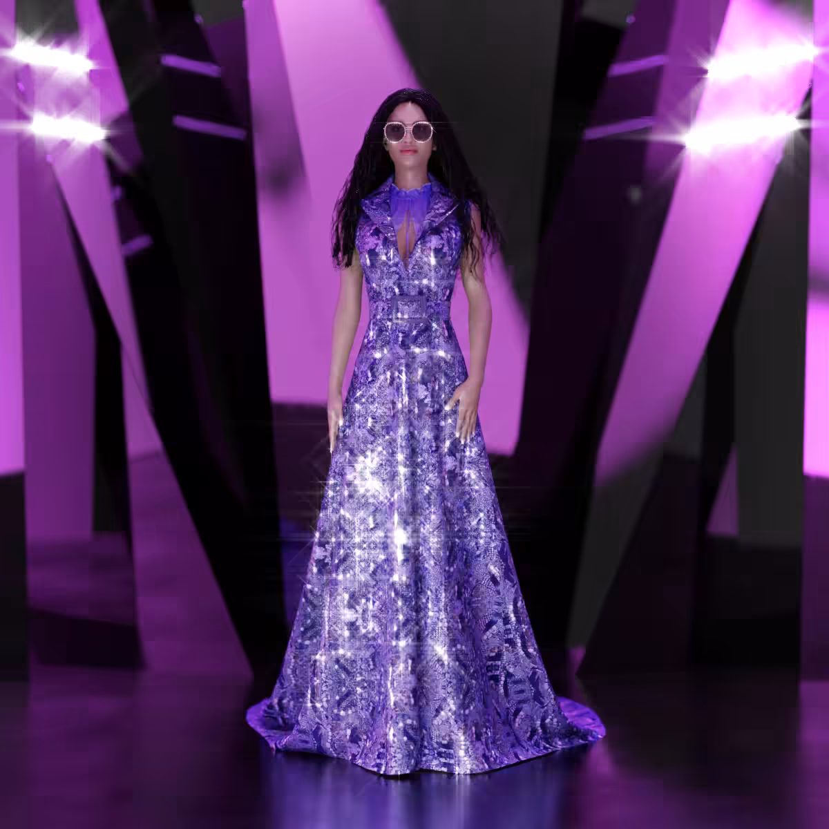 DUNDAS x DRESSX 64th Music Awards Stage Look