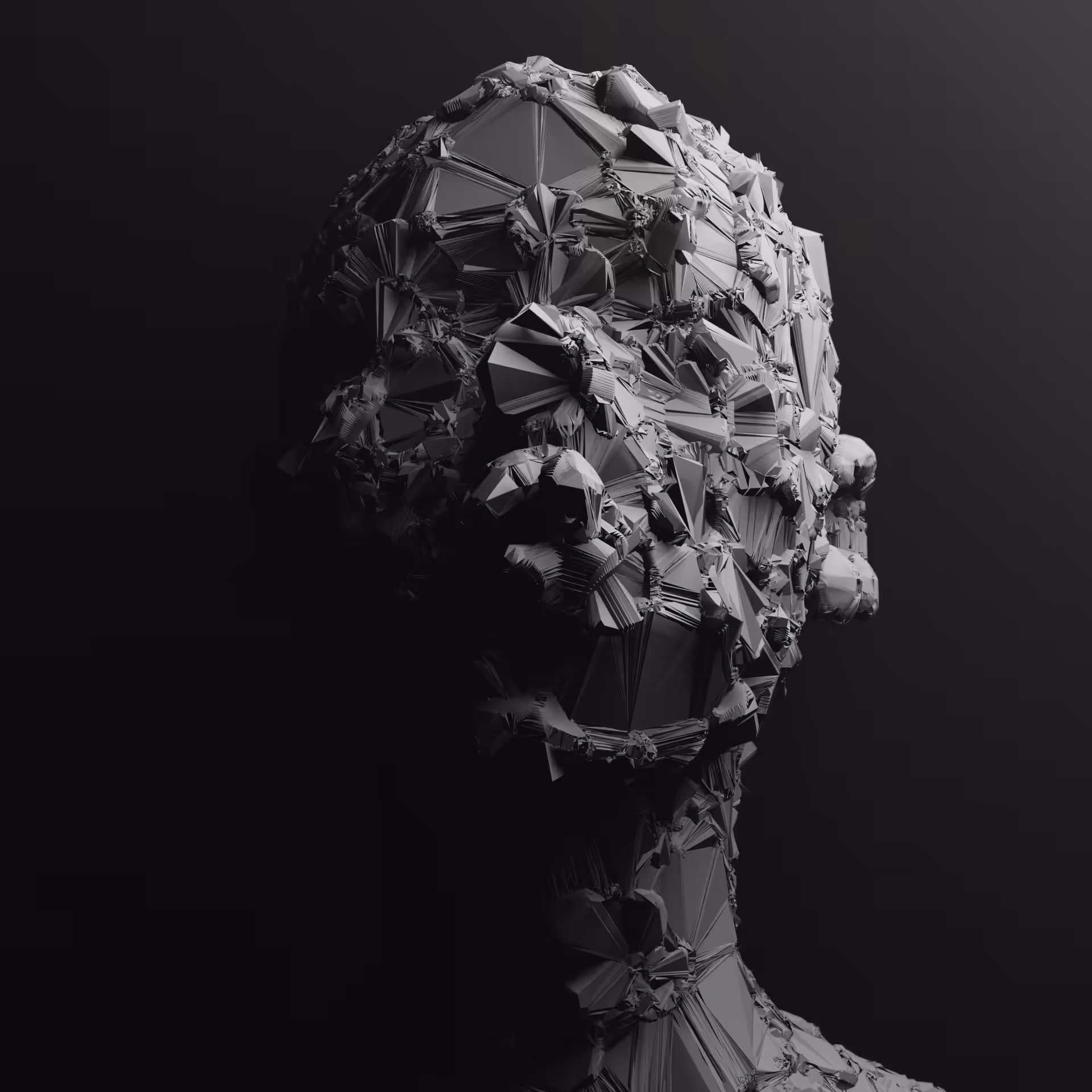 ABSTRACT SURREAL HEAD