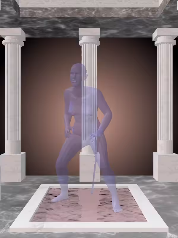 HeavenComputer: The Fading Fragmented Kicking Mean Codeine Woman #7480