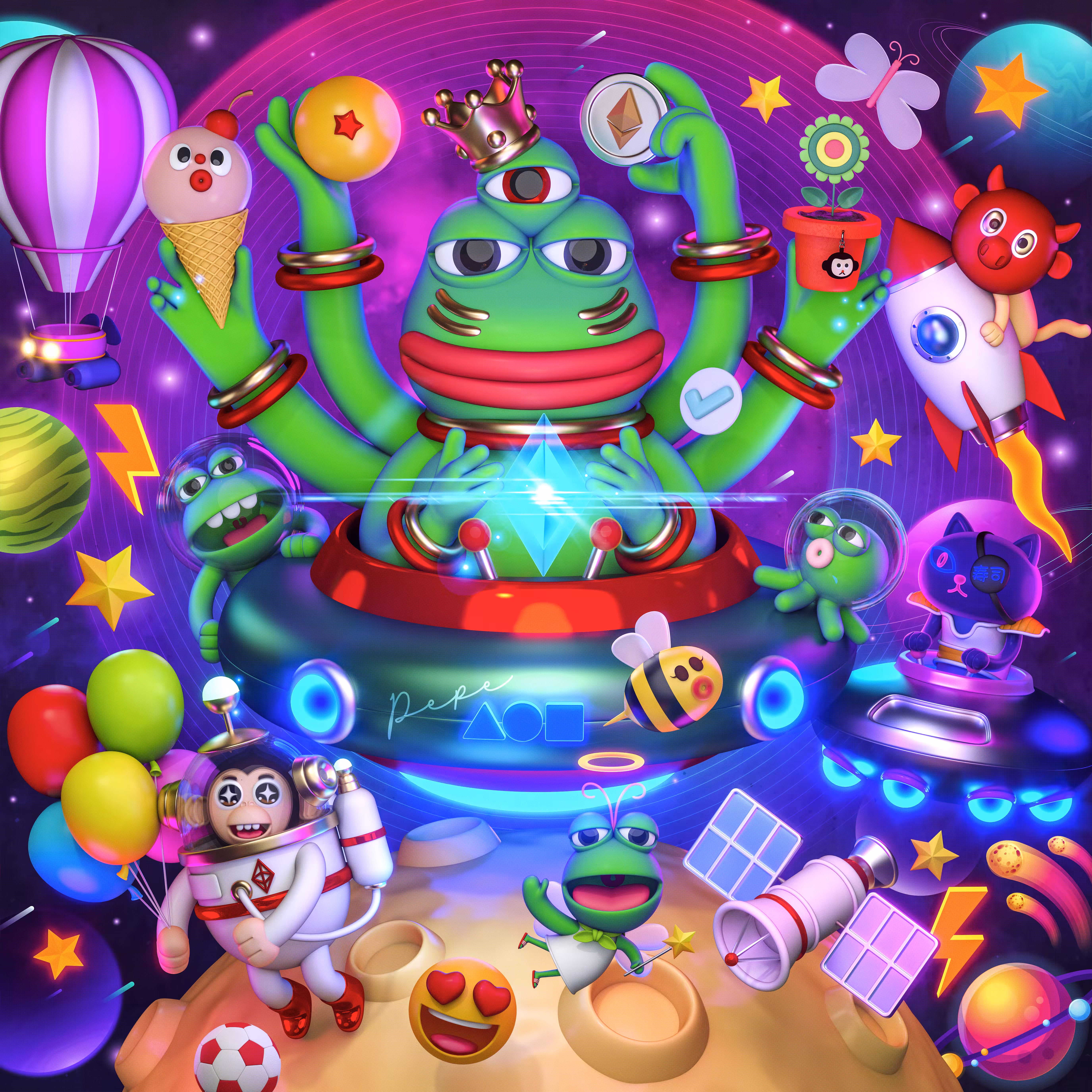 Pepe, The God 🐸