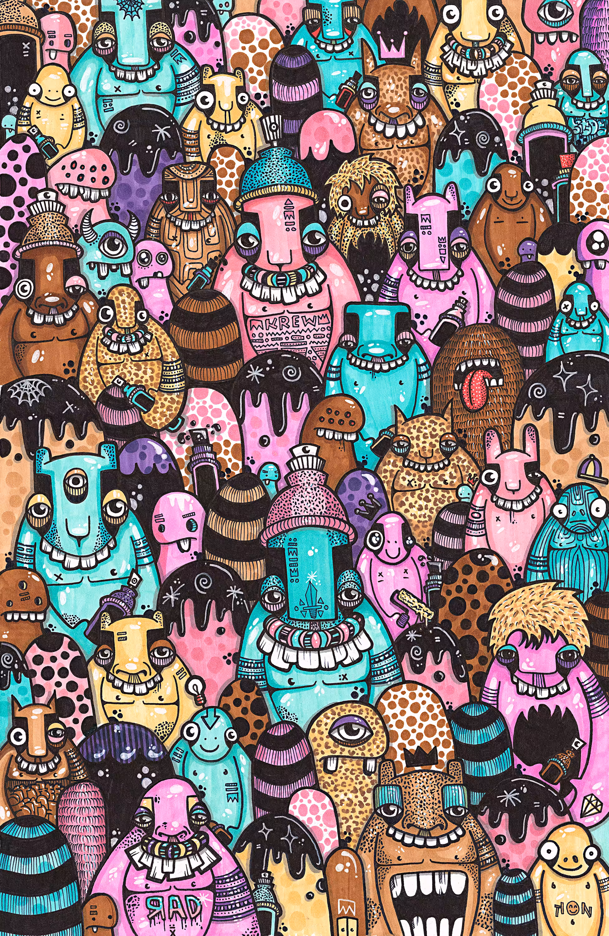 Colourful Creeps 