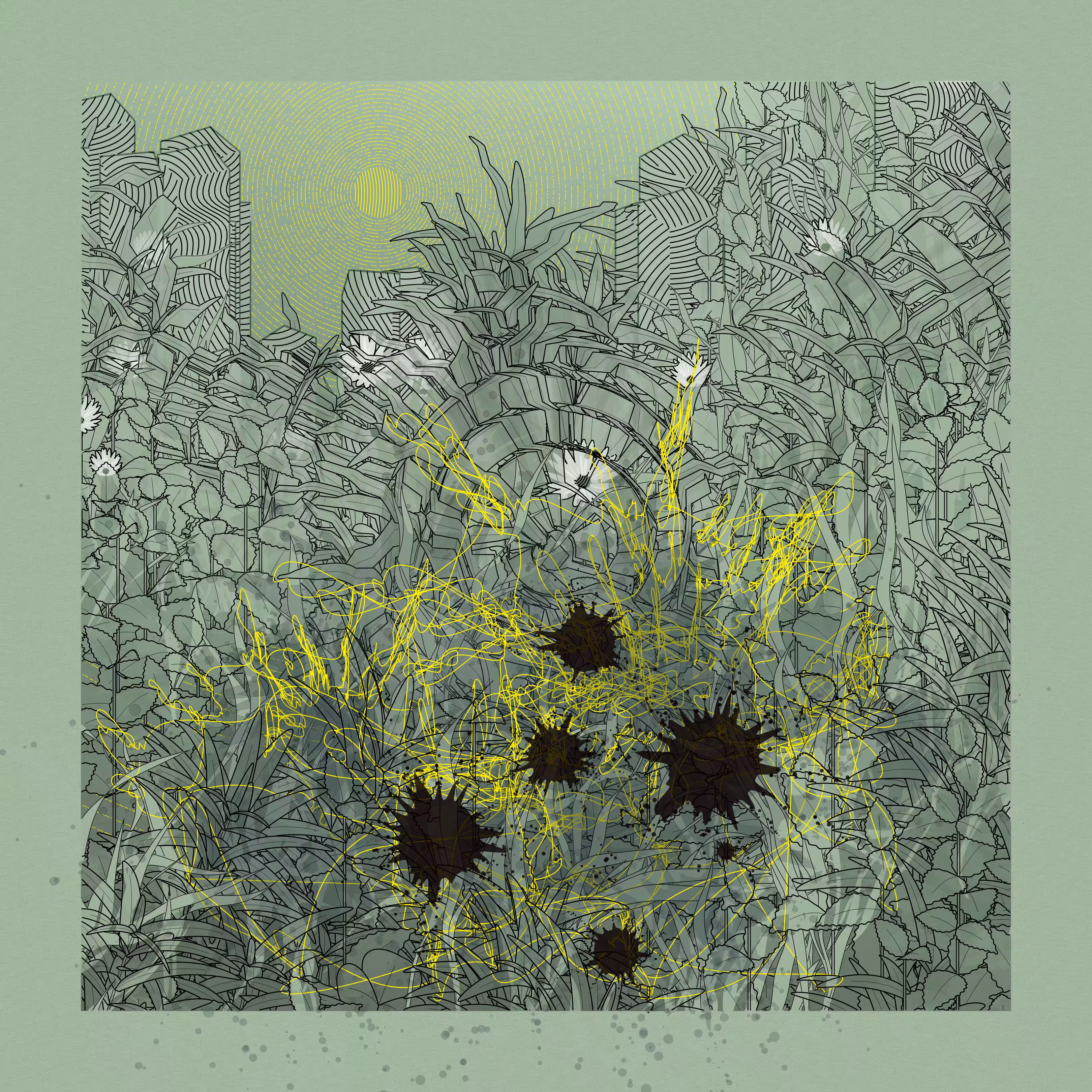Landscape with Carbon Capture #3882