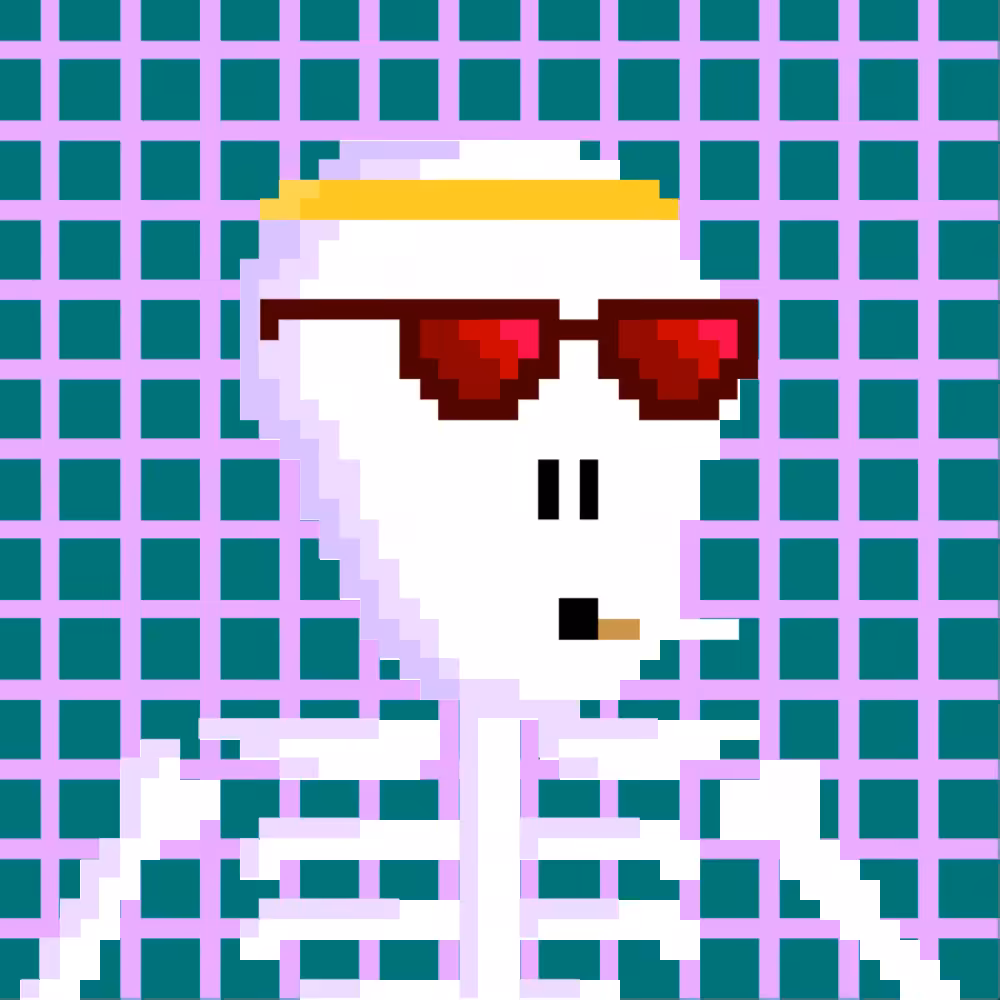 PIXEL SKULLETTI 1 #184
