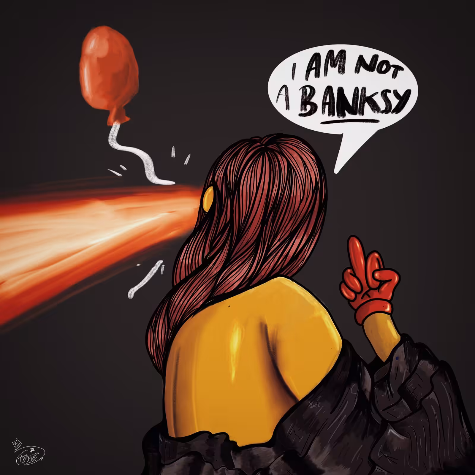 I'm not a banksy !