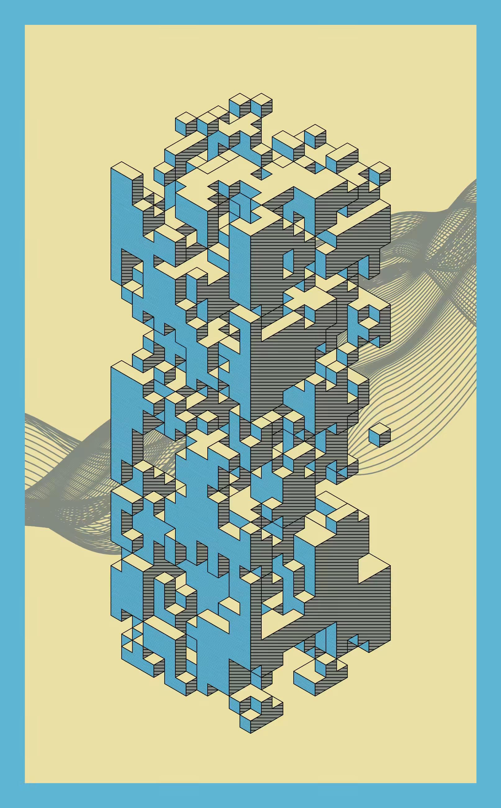 Corroding Cubes #20