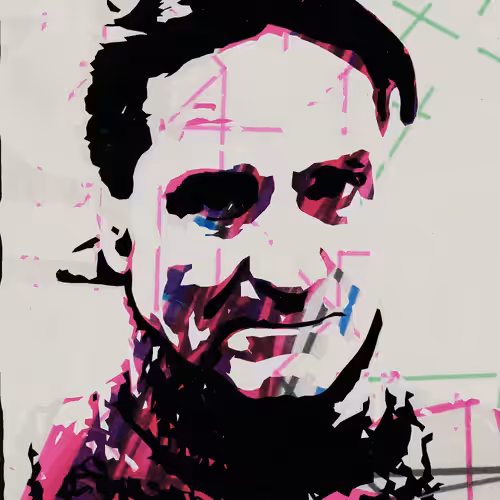 THE GENERATIVE PORTRAIT COLLECTION OF ROBERT MALLARY: Generative Portrait of Robert Mallary #437