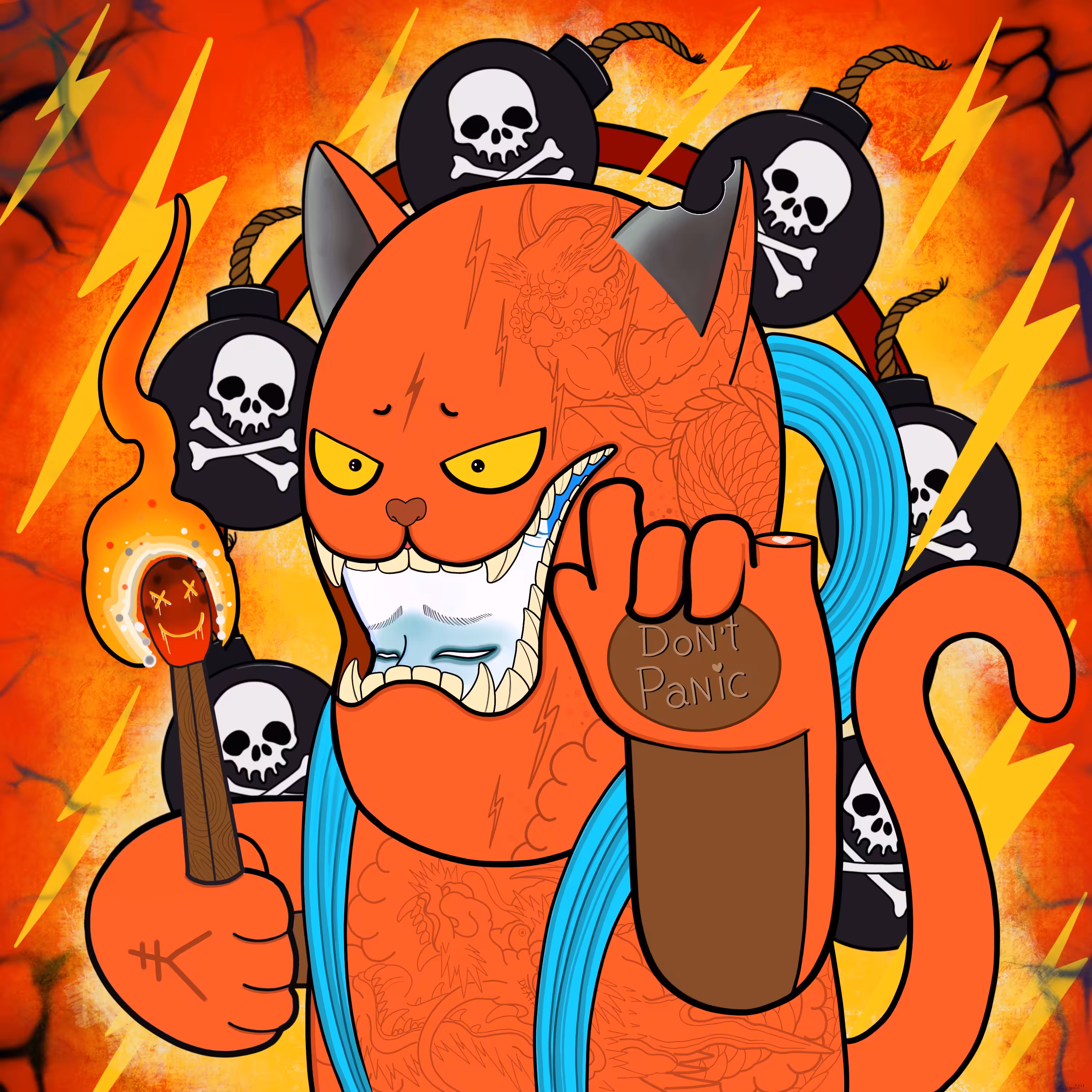 Thug Like Cat #9. "Thunder"
