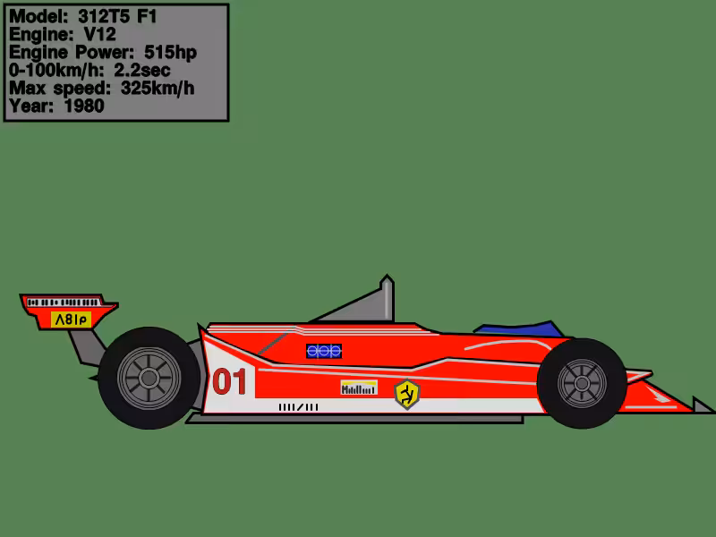 Enzo F1 cars (fixed) #1