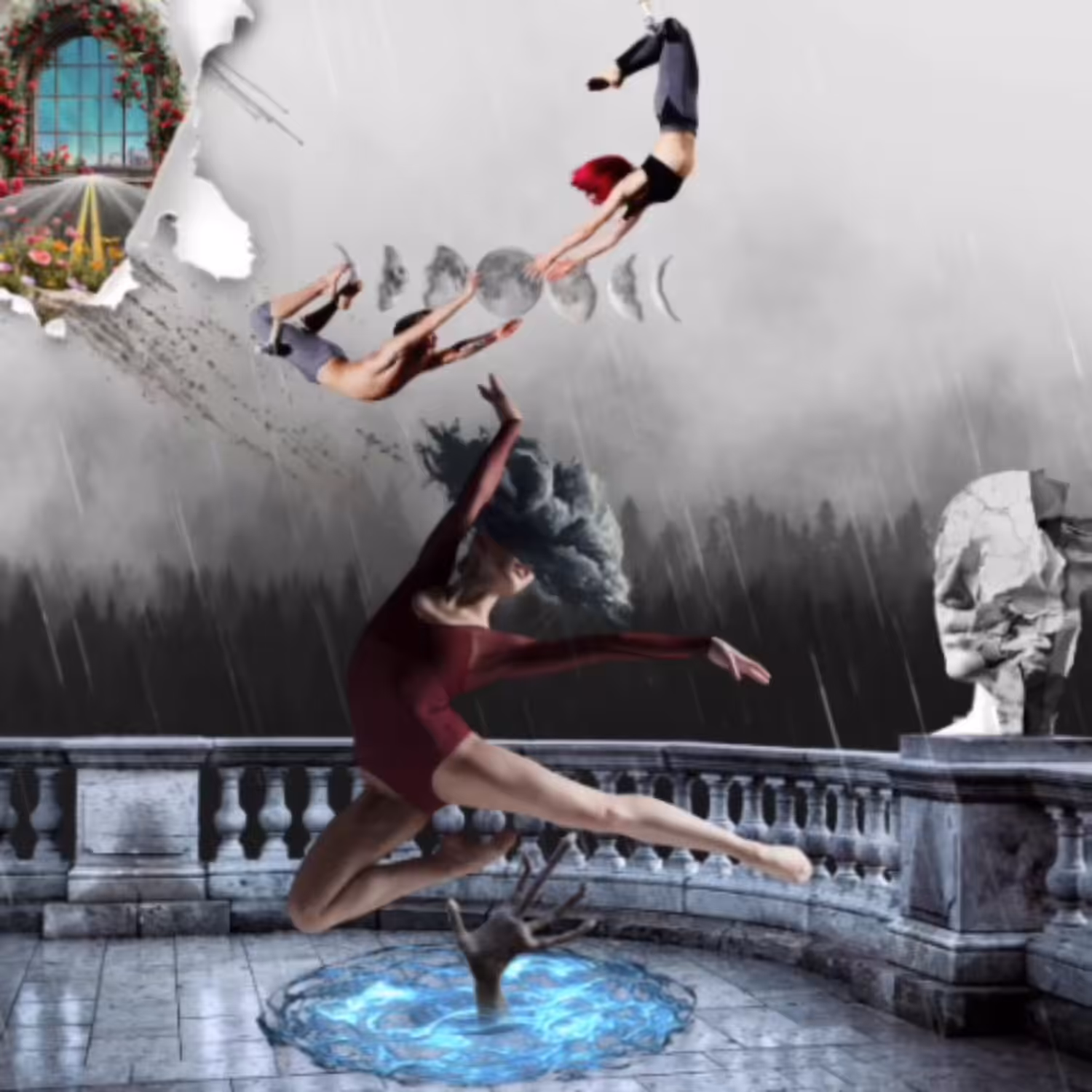 Motion collage