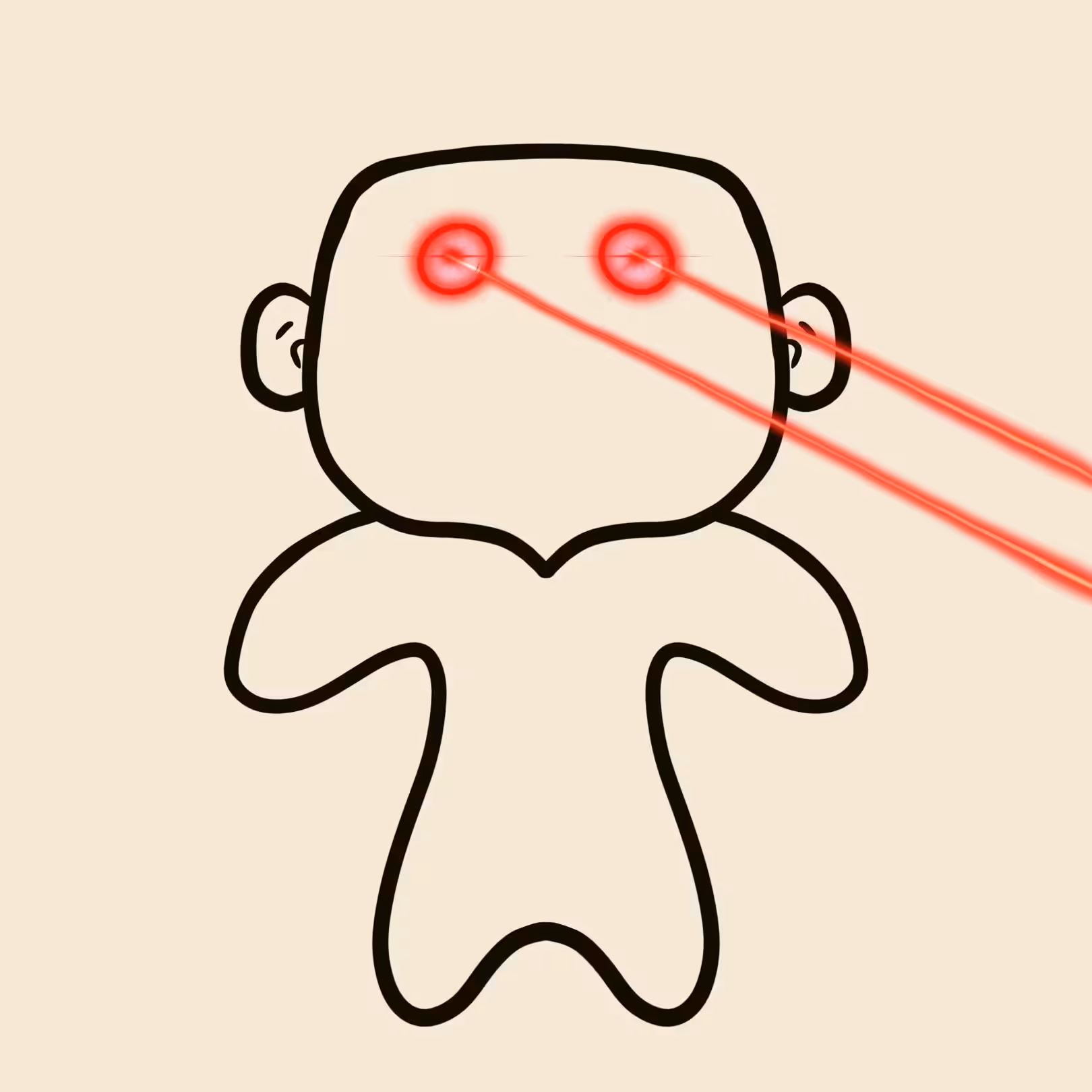 Splatter Punks - Accessories: Splatter Punks Accessories - Red Laser Eyes /5
