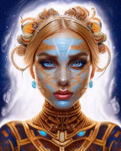 The Elaborate Wolf Woman Goddess 12
