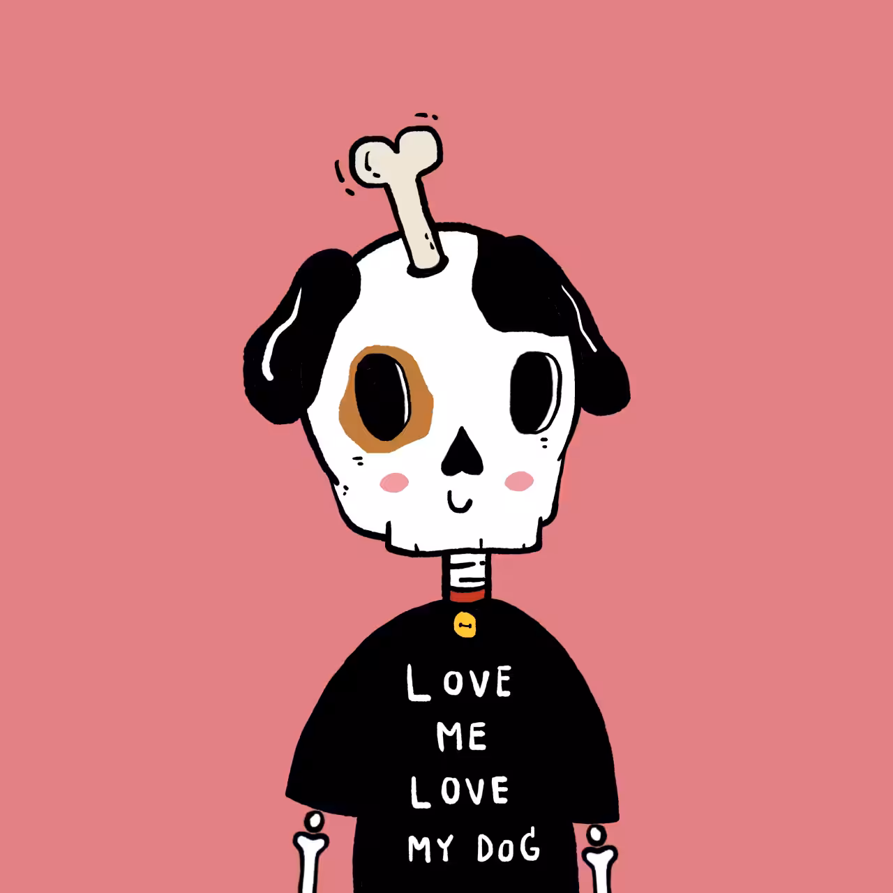 Skeledude: #130 Doggy dude