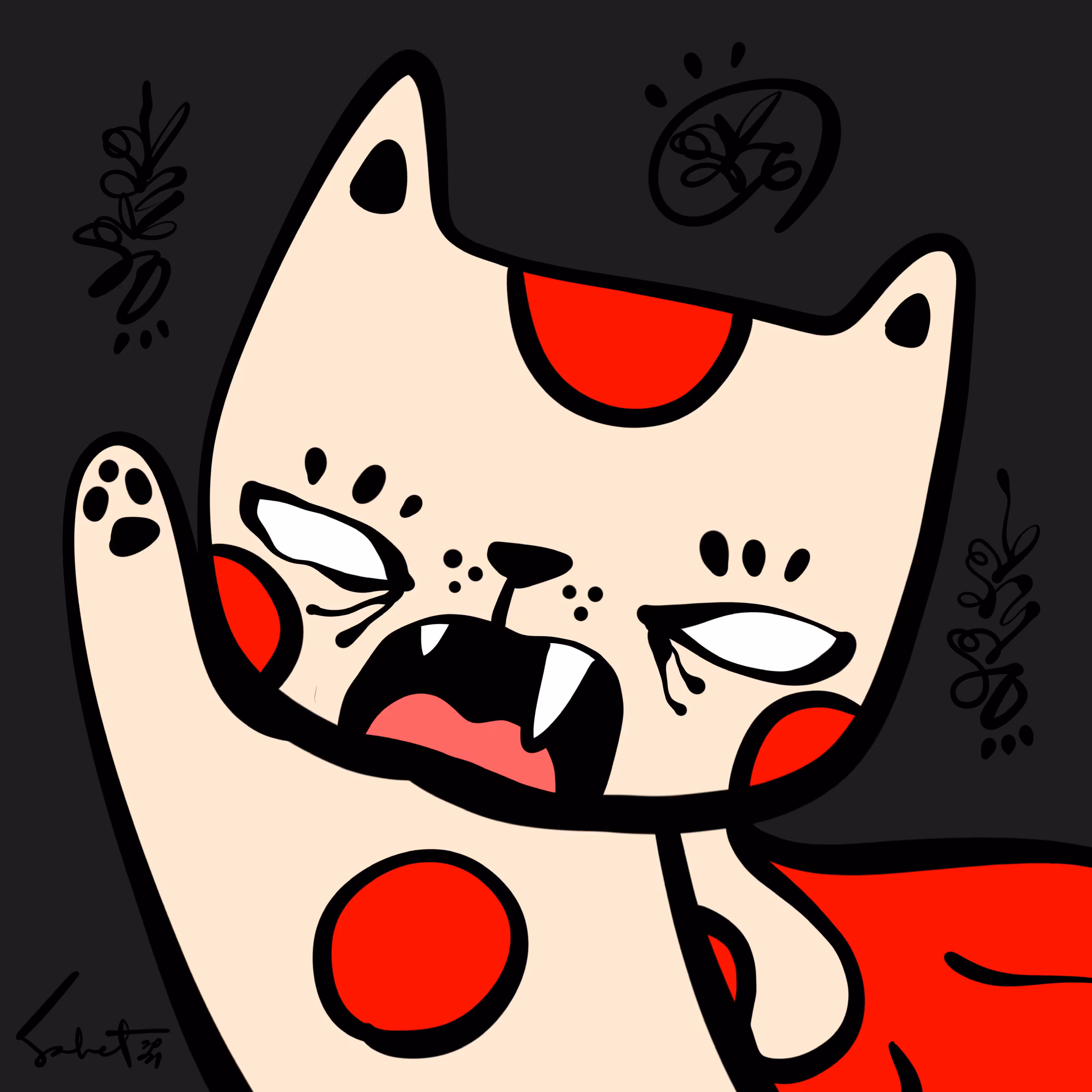Ugly Kitties by Sabet #87
