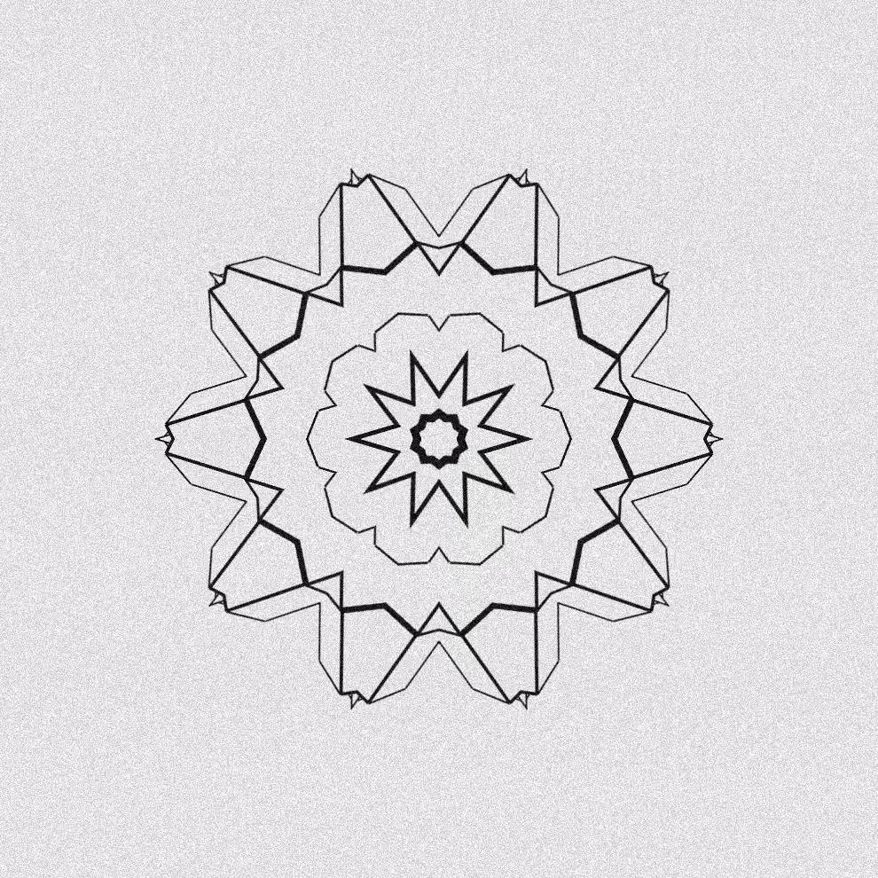 Monochrome Kaleido #272