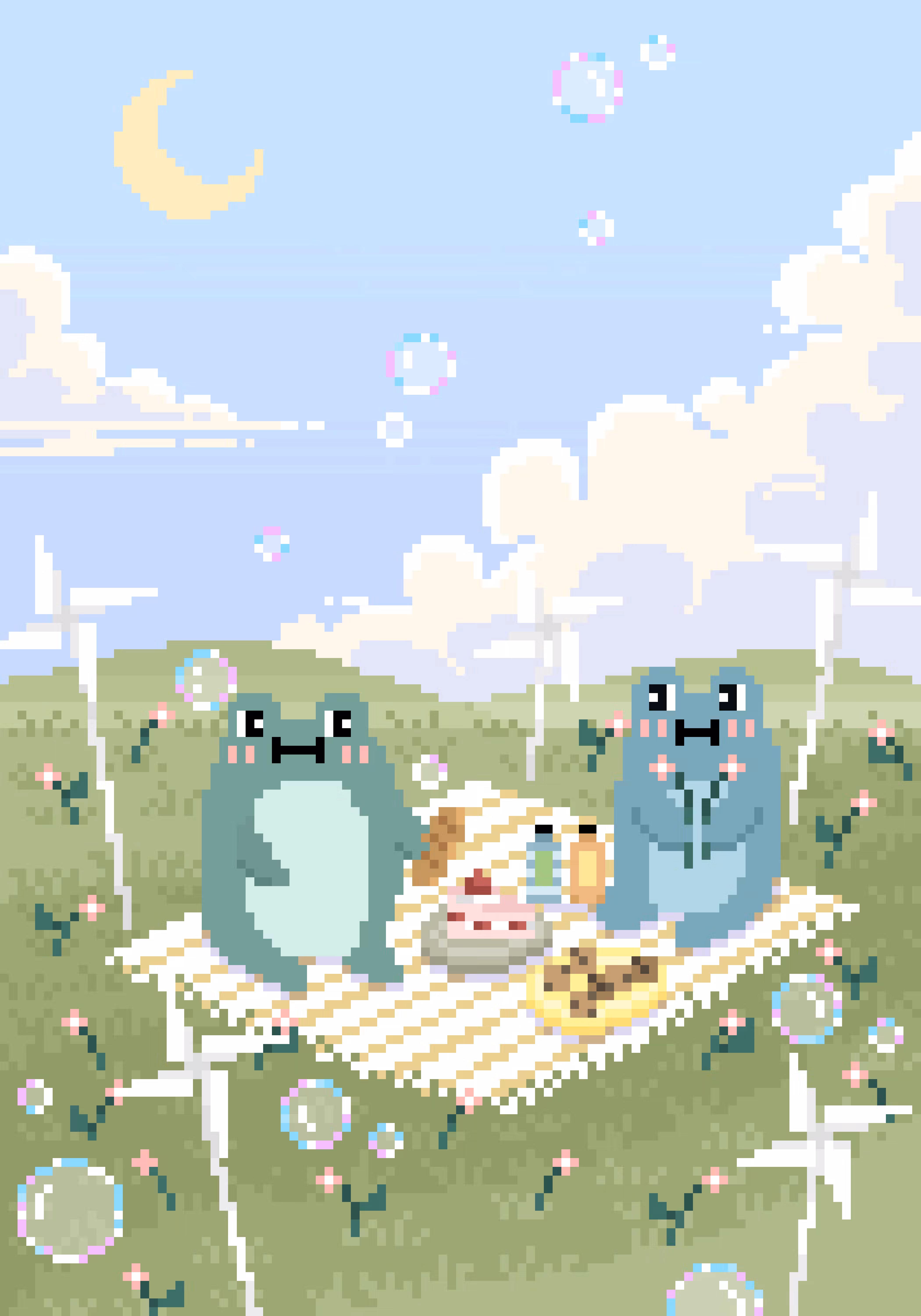 Let's go Picnic with Frogs 🐸