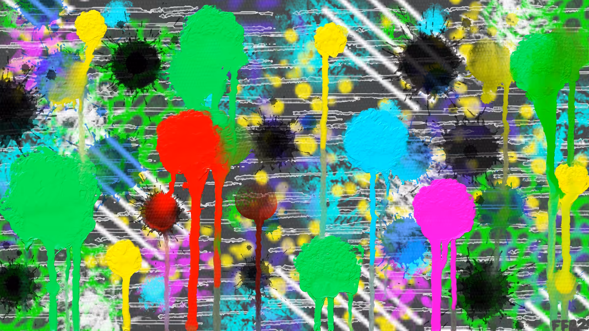 The Lloyds Collection: Abstract Splatter #5