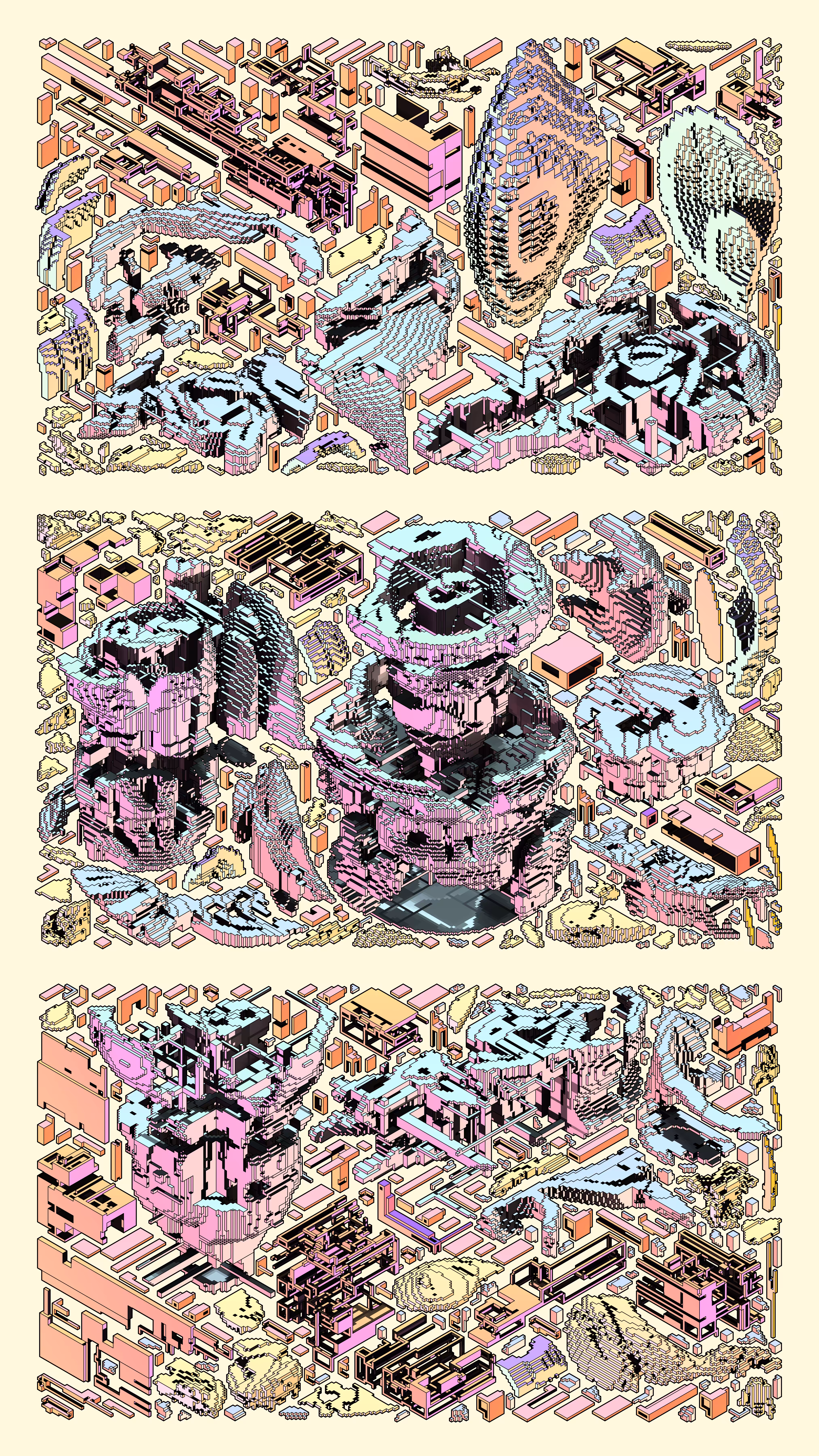 A @wblut postcard - 231125