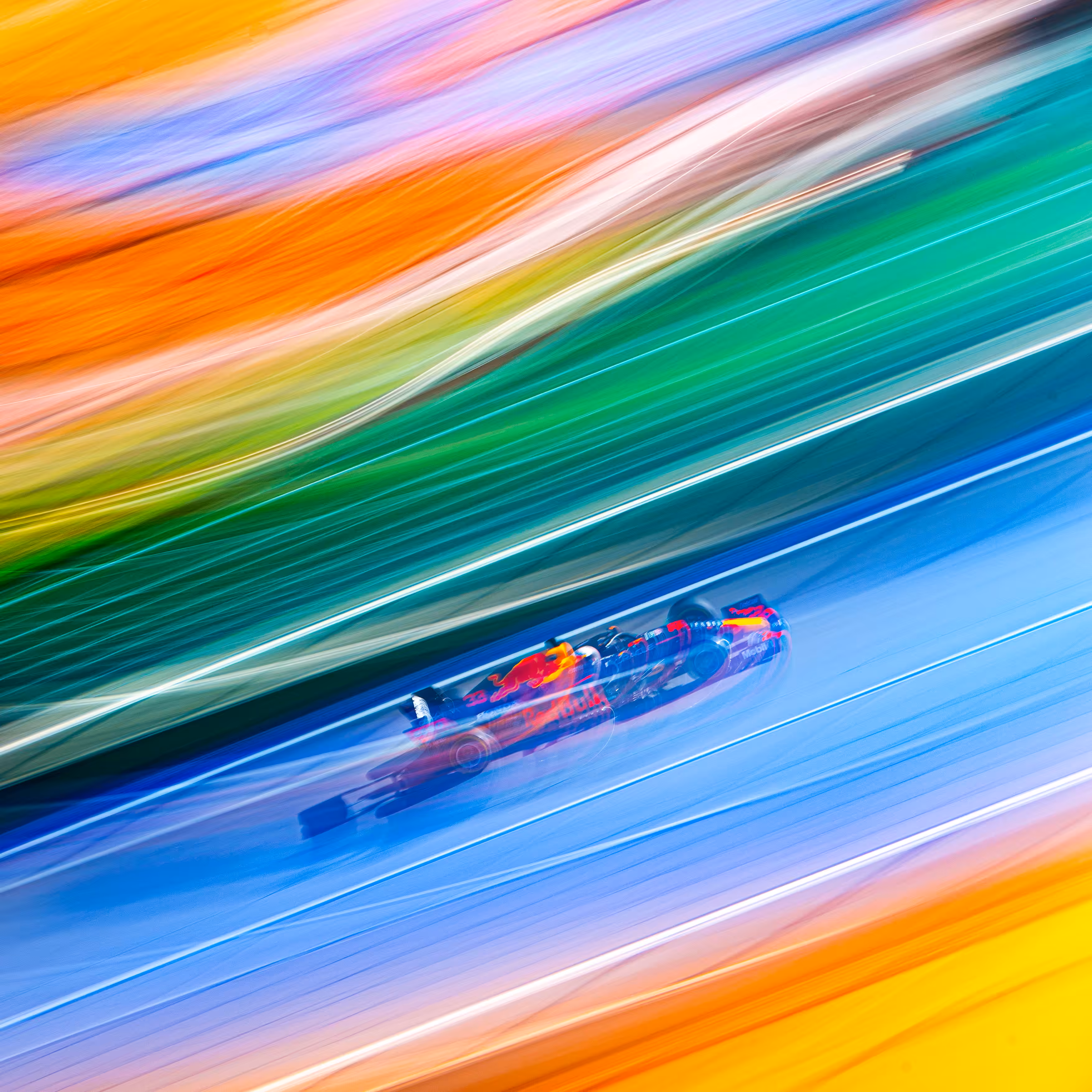 Max Verstappen in colors