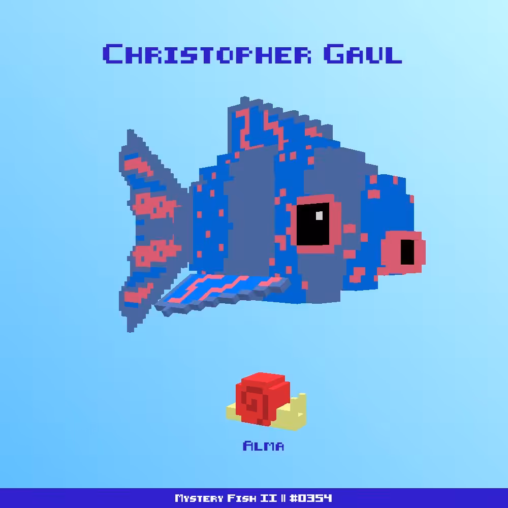 Christopher Gaul :: Mystery Fish 0354/1000 