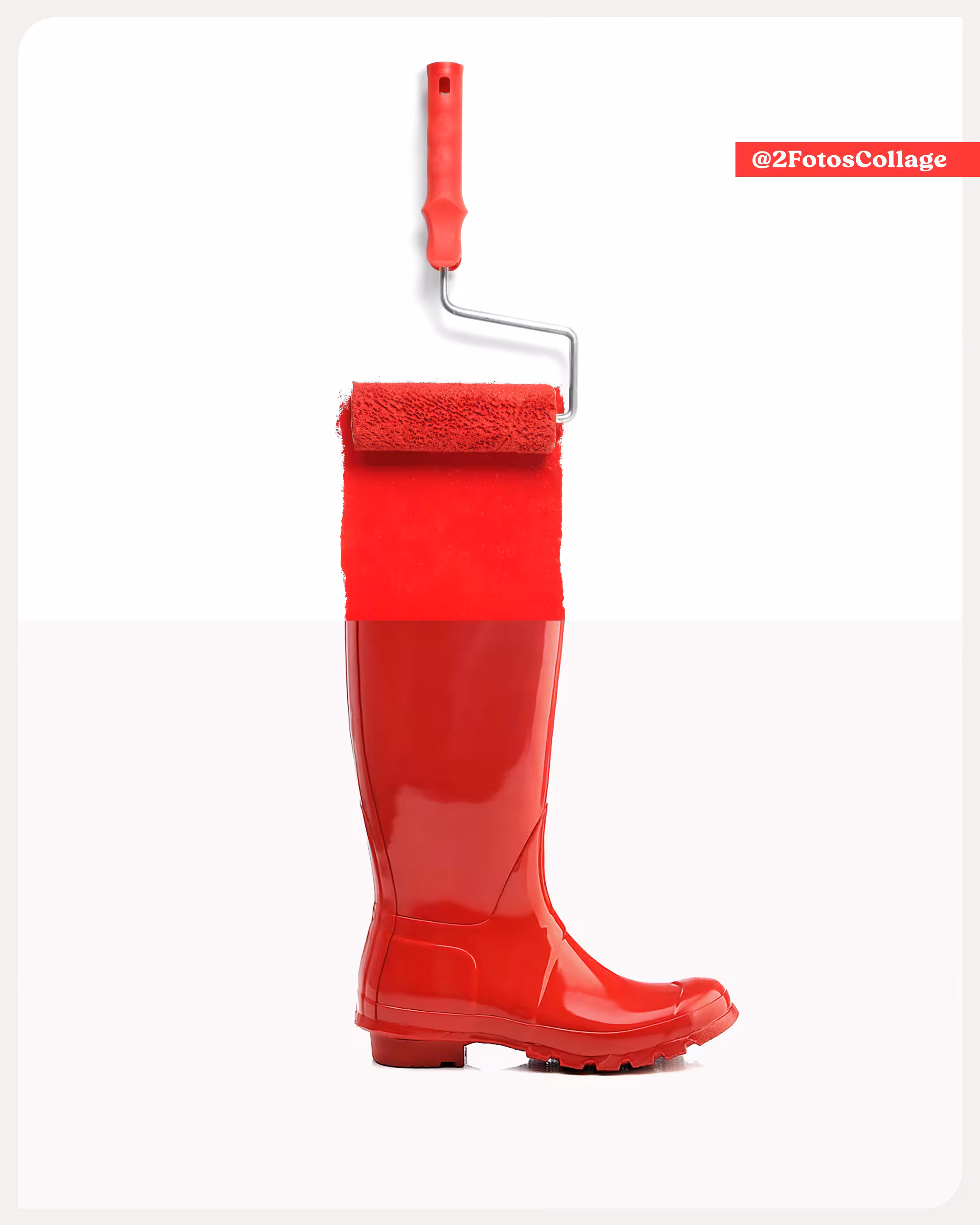 2FotosCollage Red Boots 01